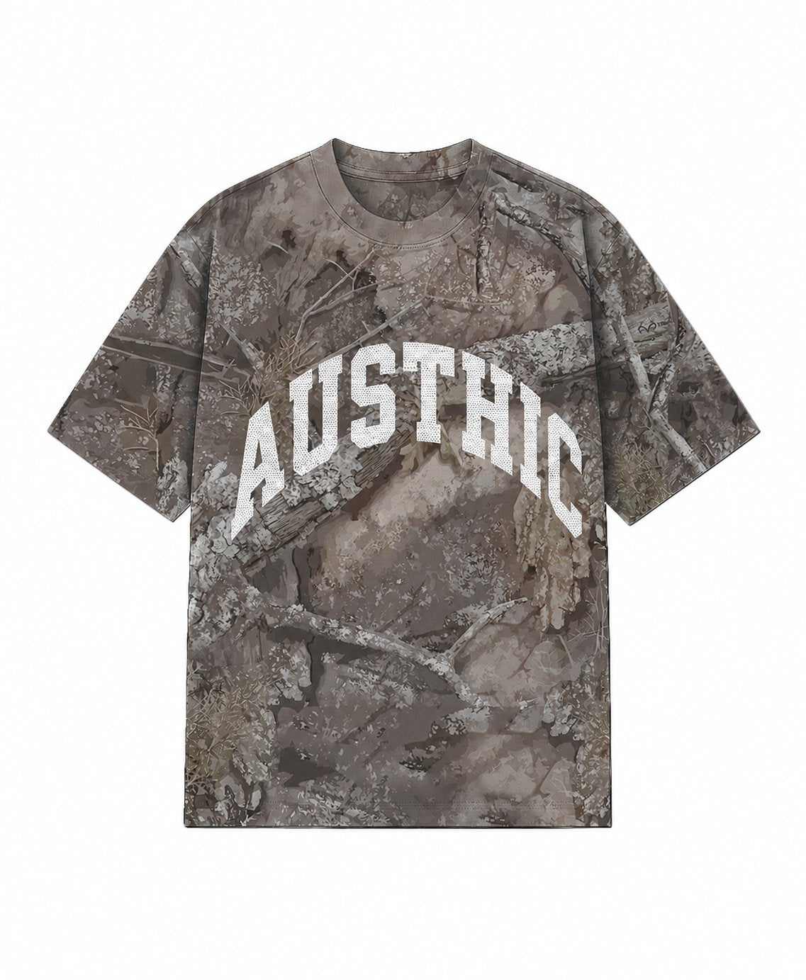 Austhic CAMO LOGO TEE