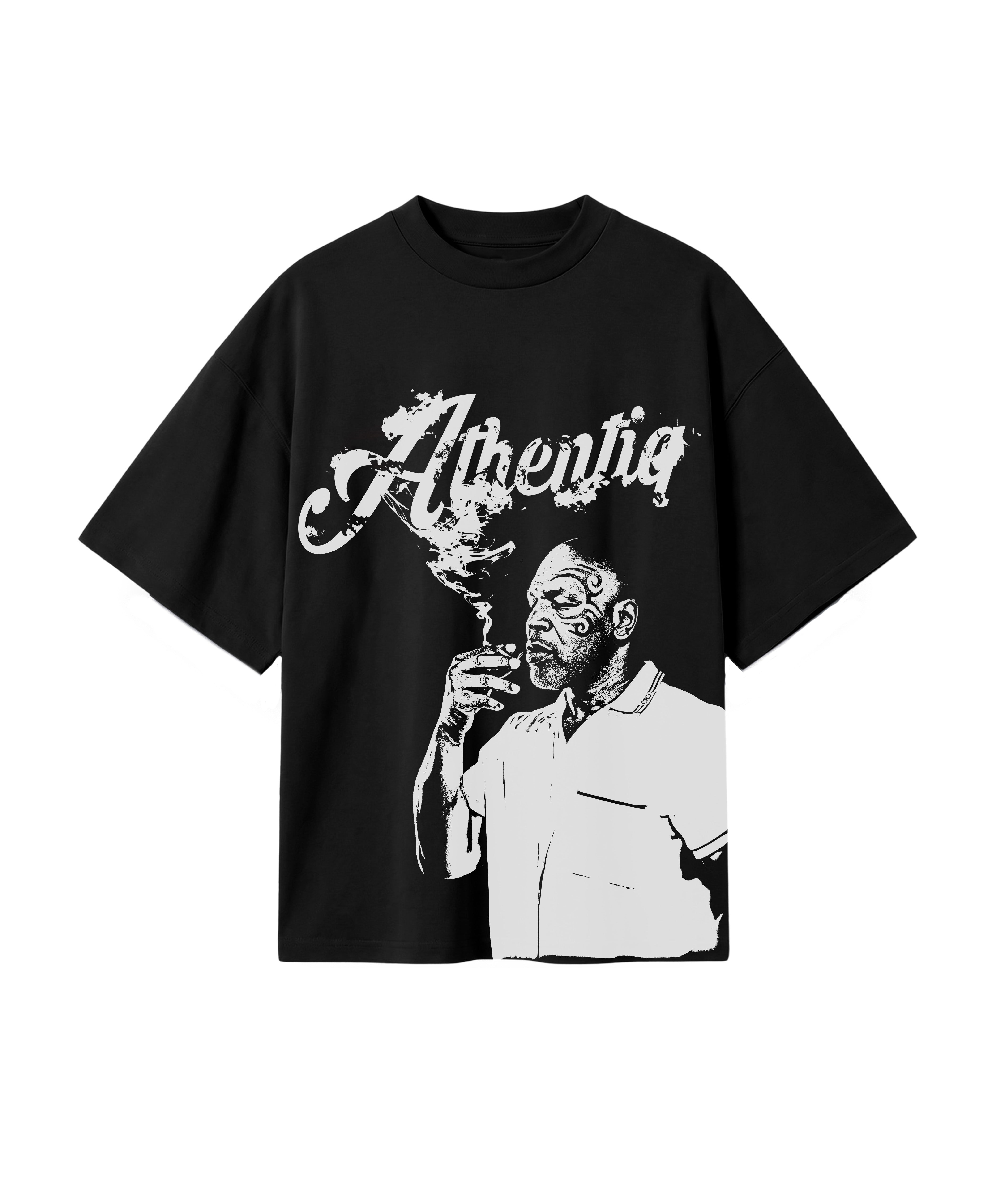 ATHENTIQ IRON SMOKE TEE