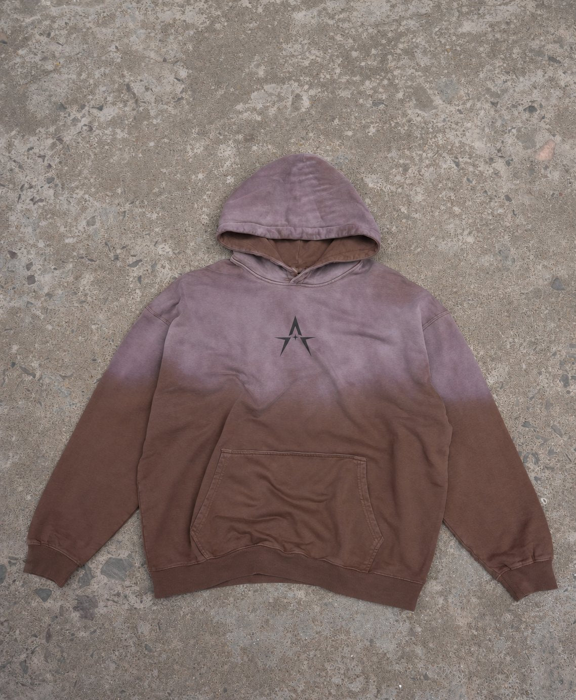 Austhic LOGO FADED HEAVYWEIGHT HOODIE
