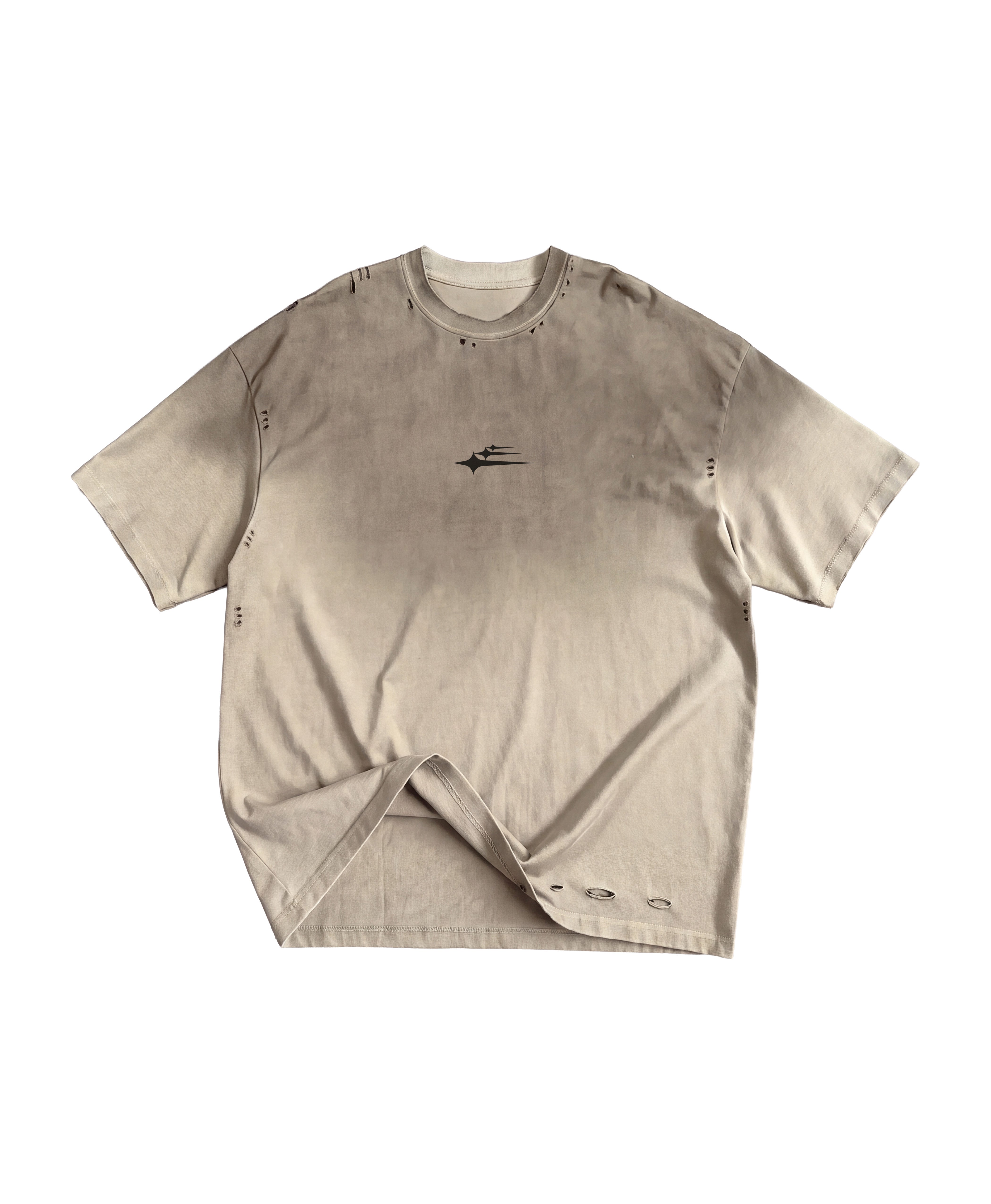ATHENTIQ DISTRESSED CORE TEE