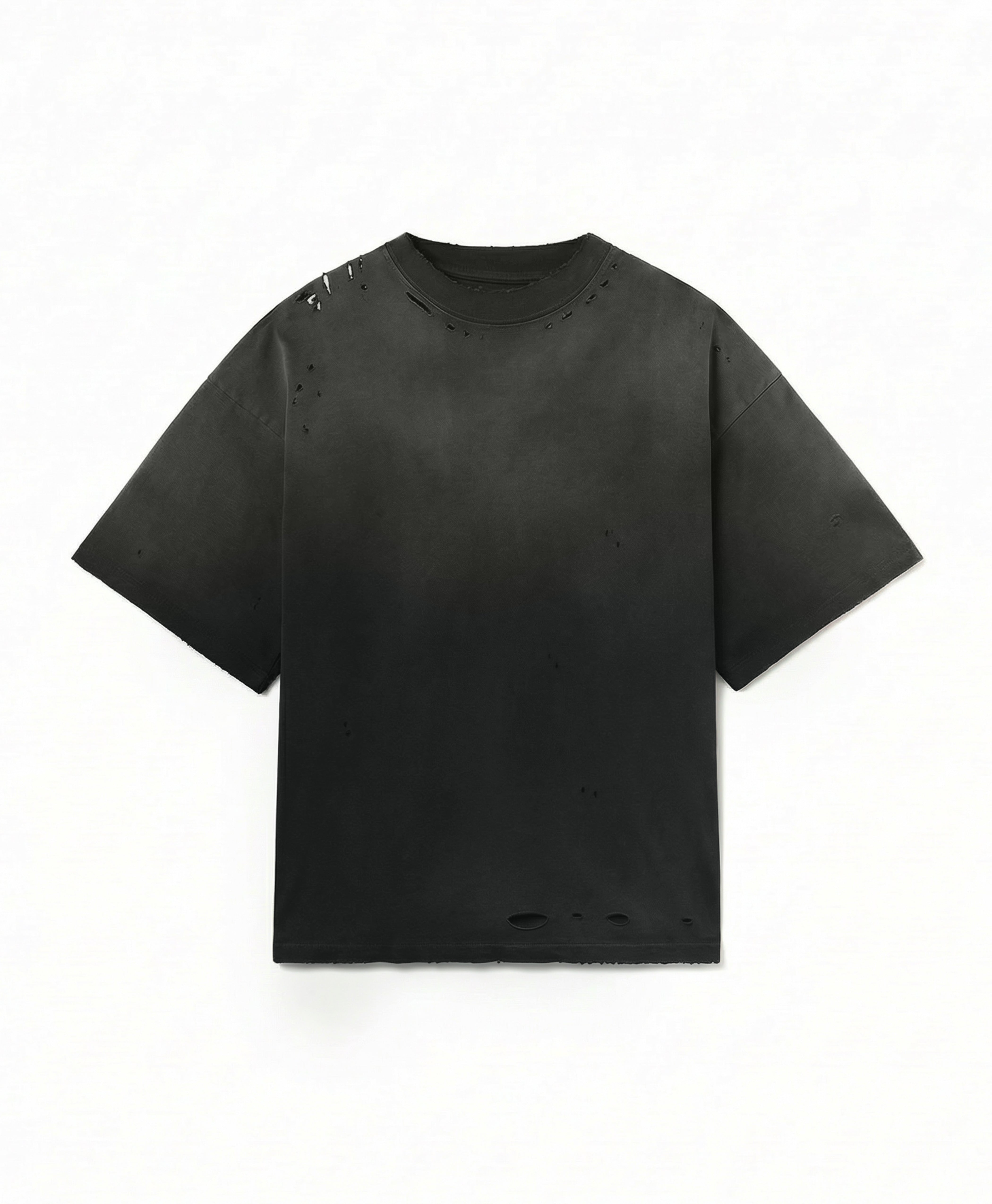 Austhic WASHED RIPPED TEE