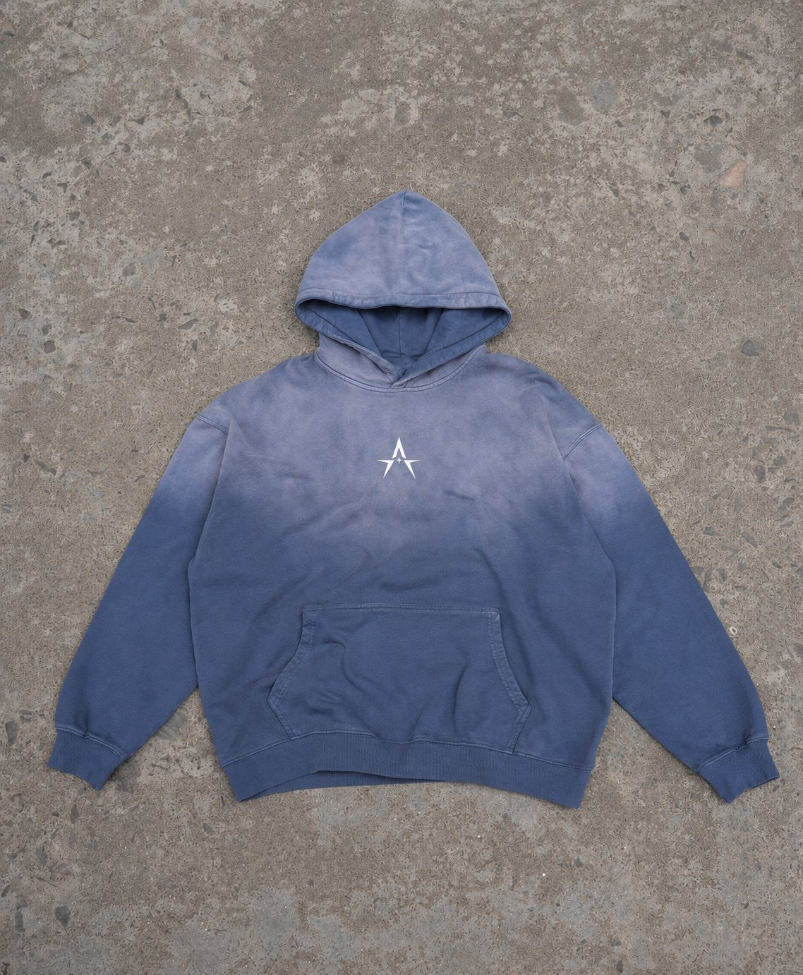 Austhic LOGO FADED HEAVYWEIGHT HOODIE