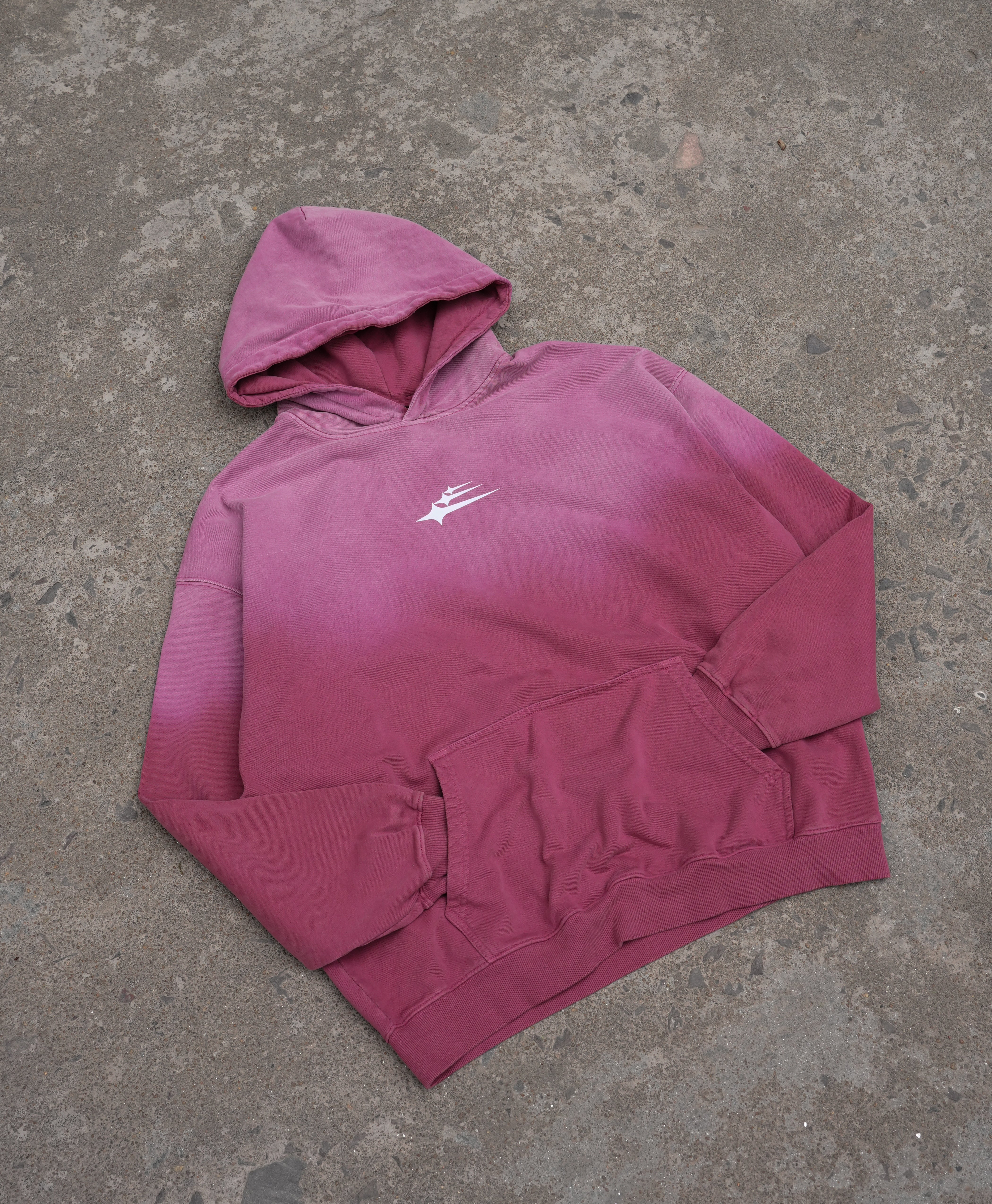 ATHENTIQ LOGO FADED HEAVYWEIGHT HOODIE