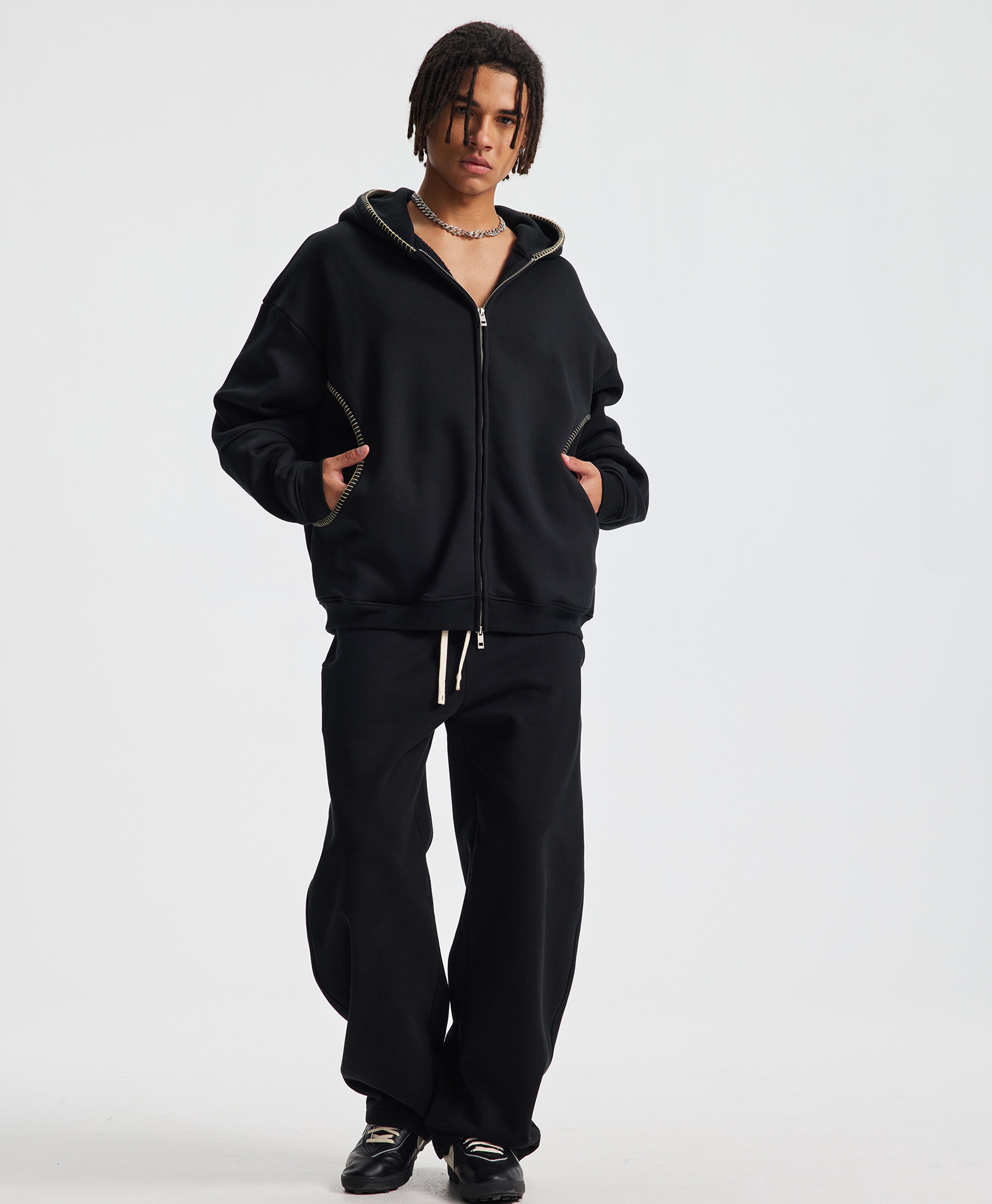Austhic SHADOWLINE ZIP HOODIE