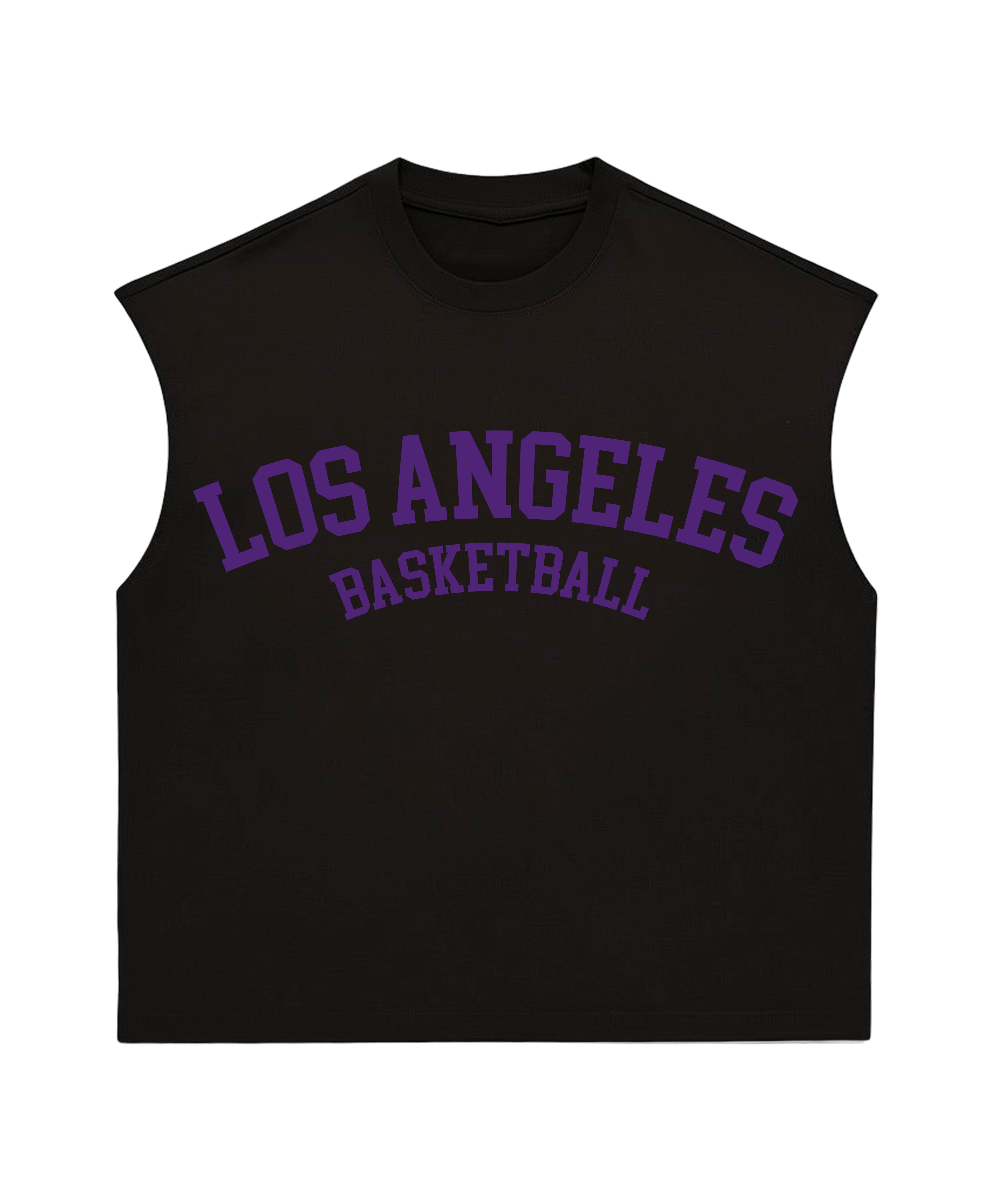 LOS ANGELES BBALL MUSCLE TEE