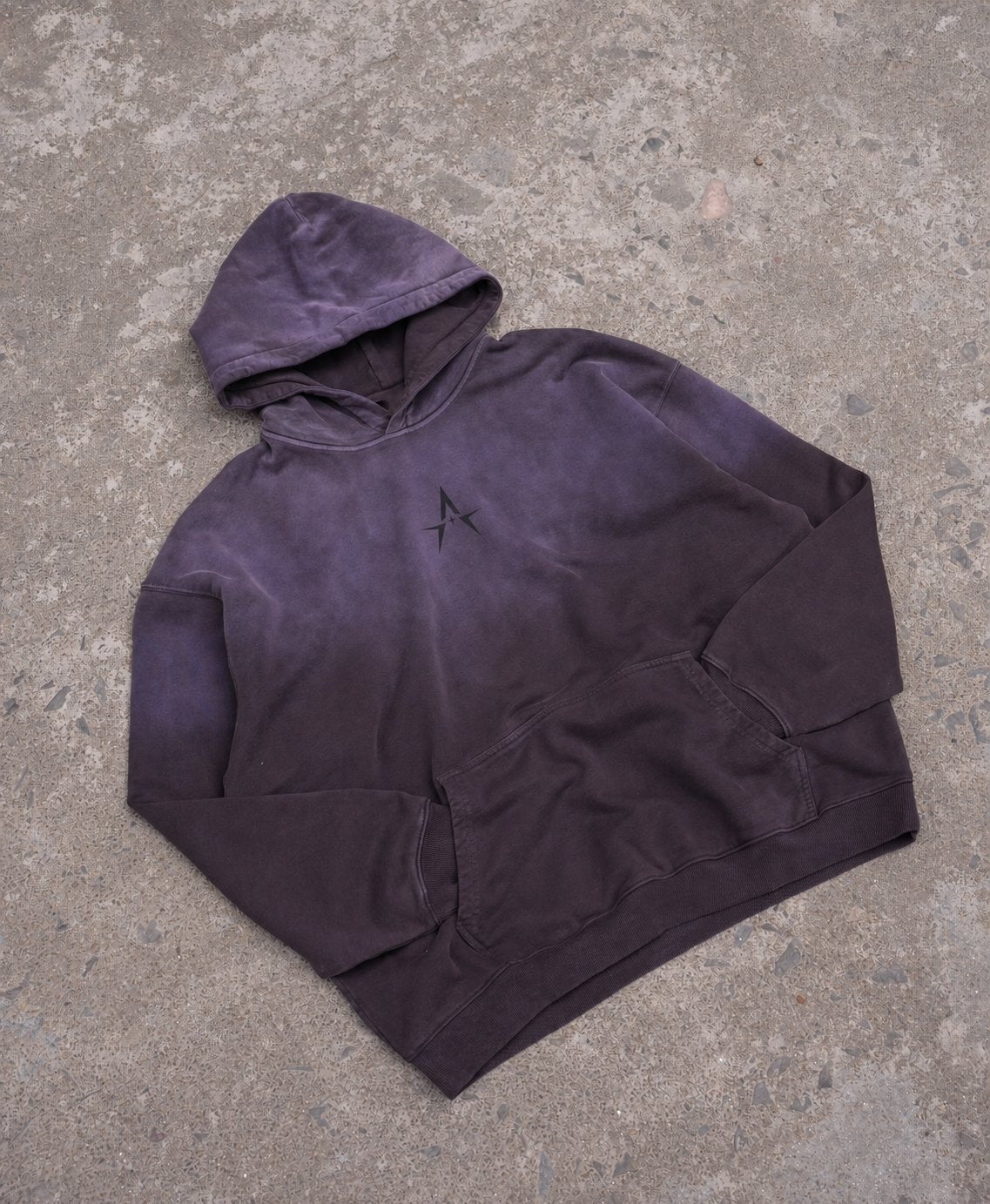 Austhic LOGO FADED HEAVYWEIGHT HOODIE
