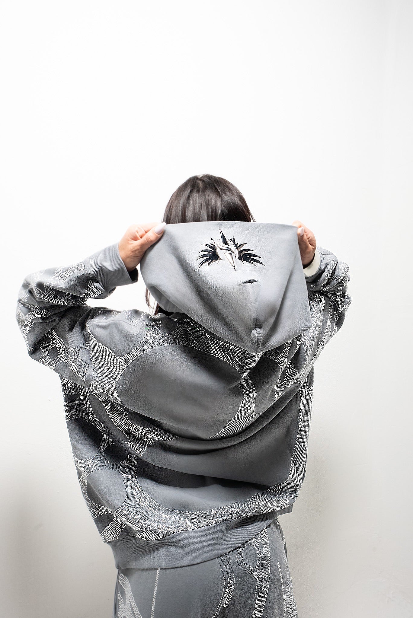 ASCENT RHINESTONE HOODIE
