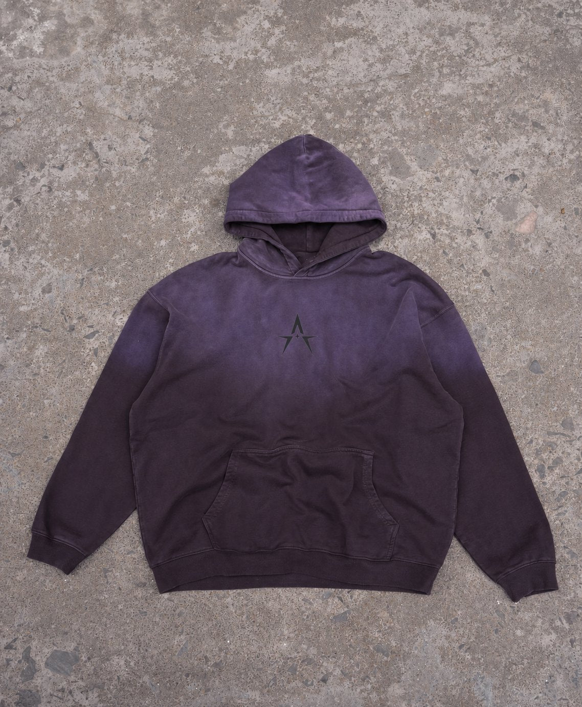 Austhic LOGO FADED HEAVYWEIGHT HOODIE
