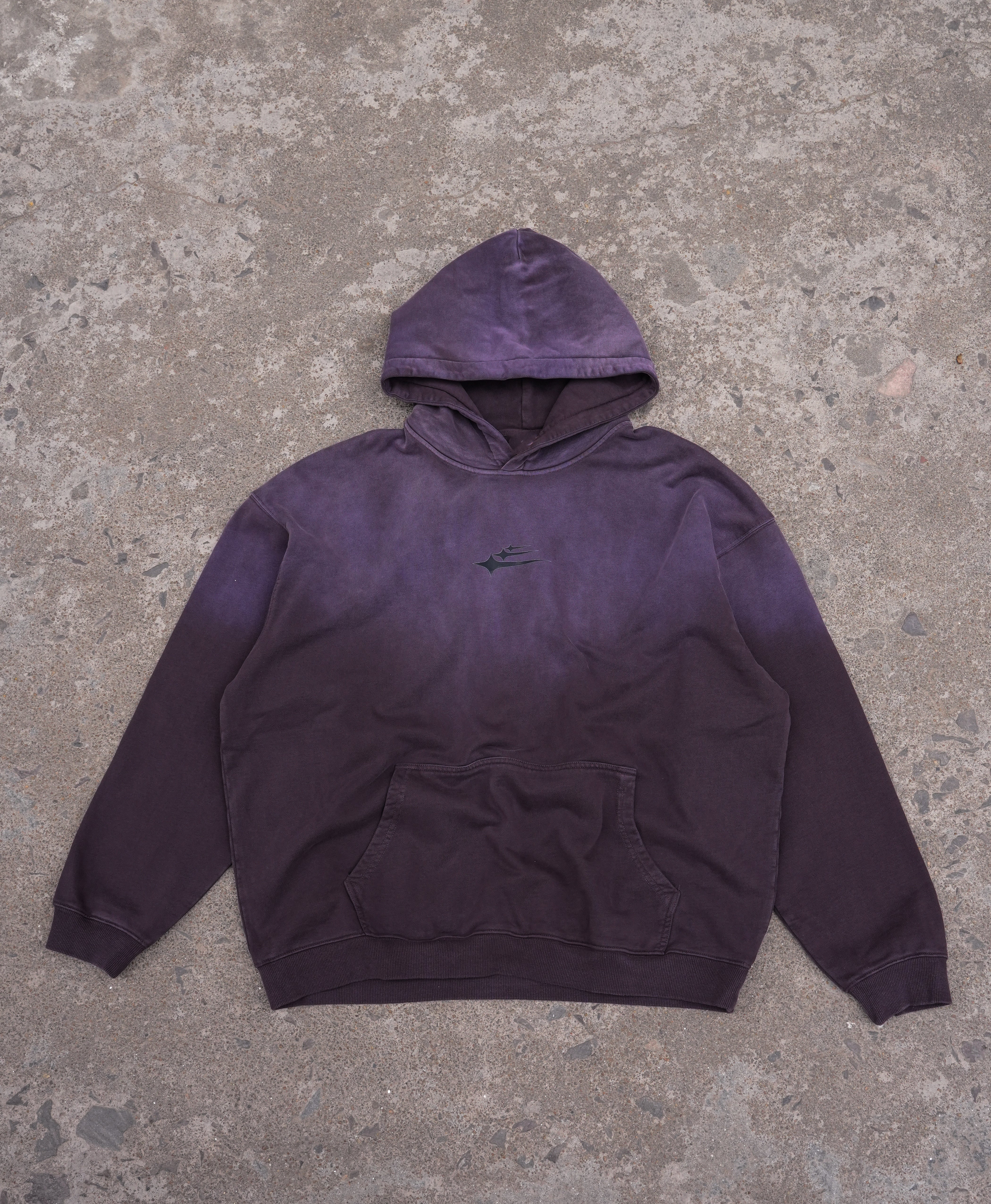 ATHENTIQ LOGO FADED HEAVYWEIGHT HOODIE