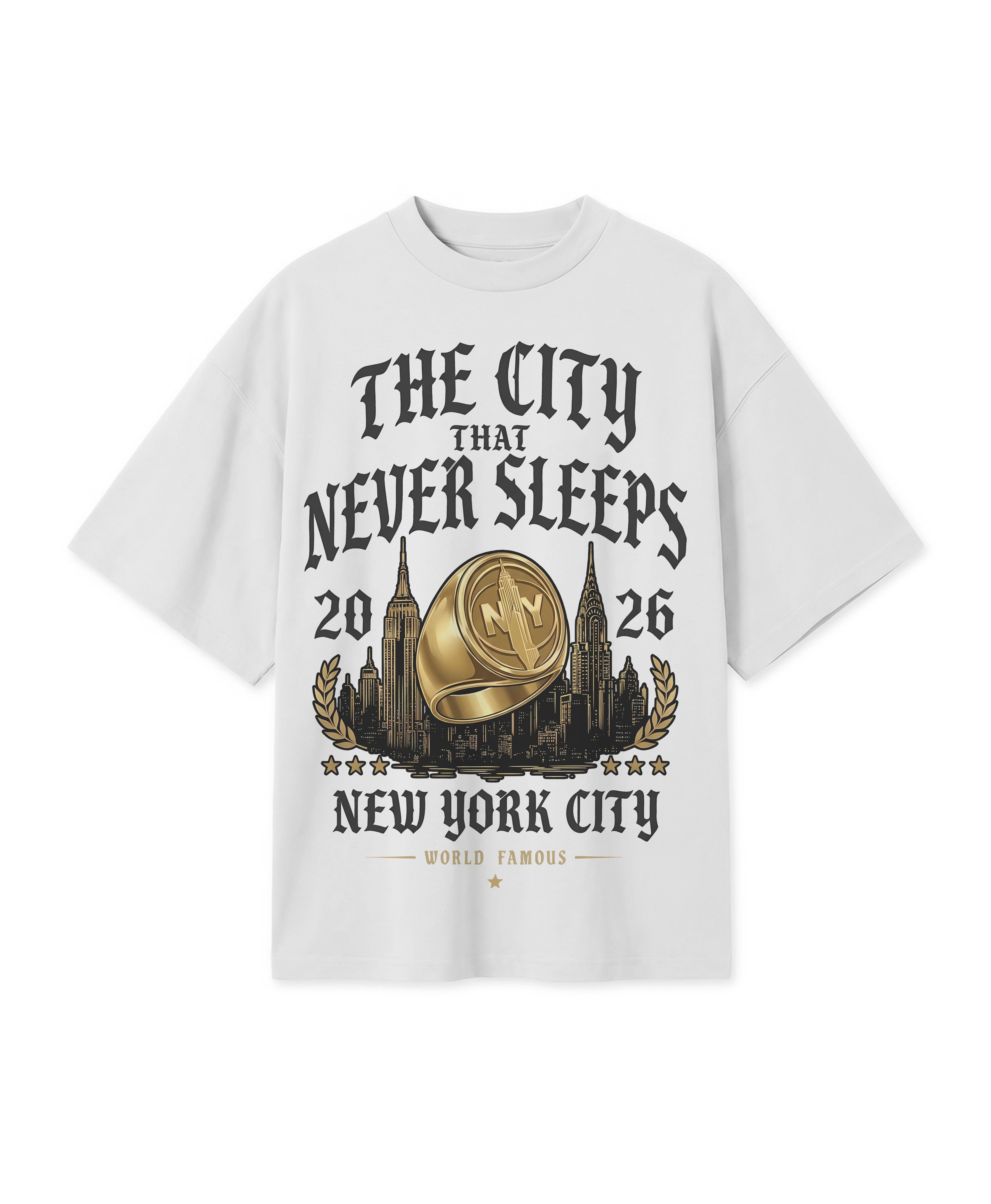 THE CITY THAT NEVER SLEEPS TEE