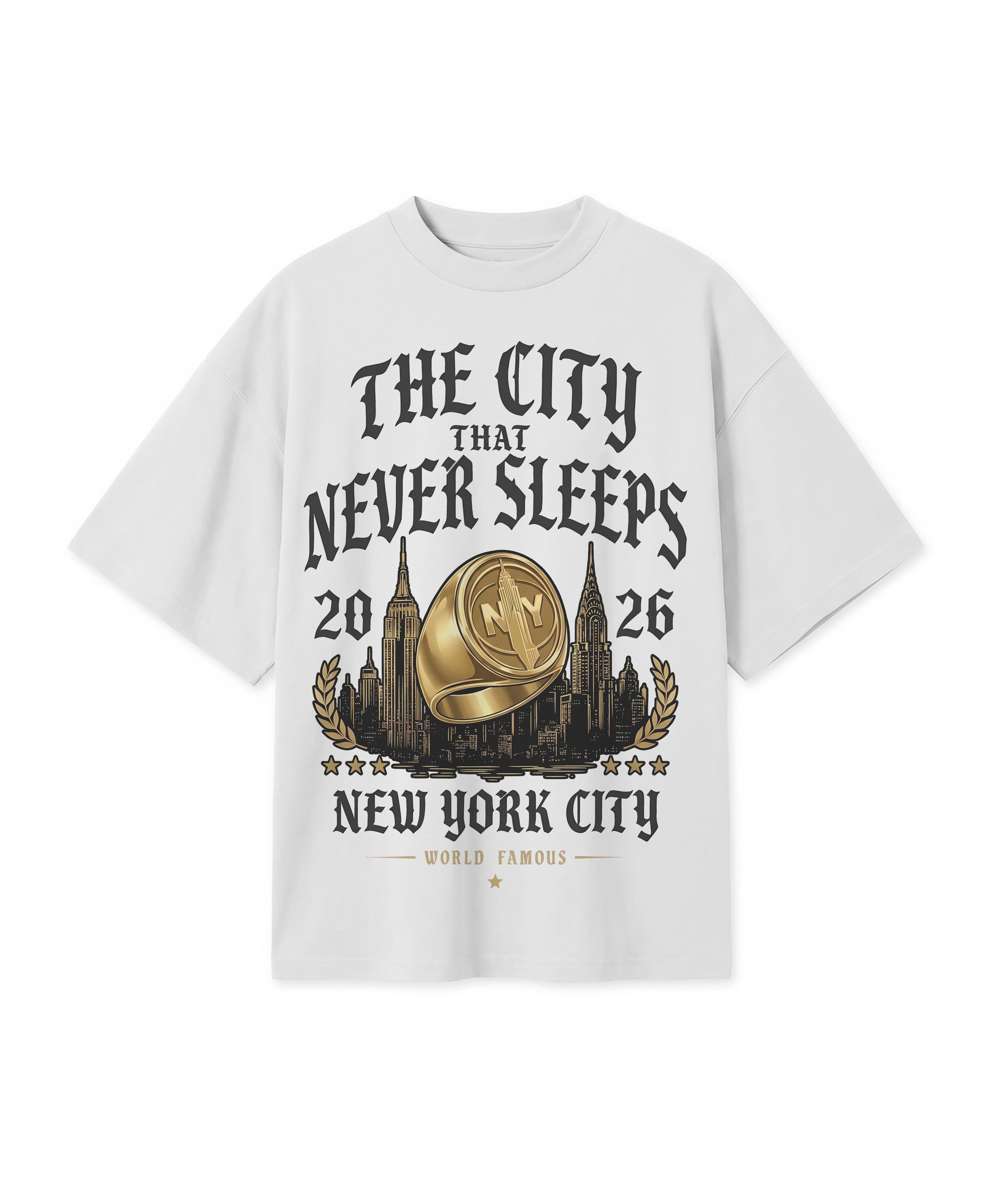 THE CITY THAT NEVER SLEEPS TEE