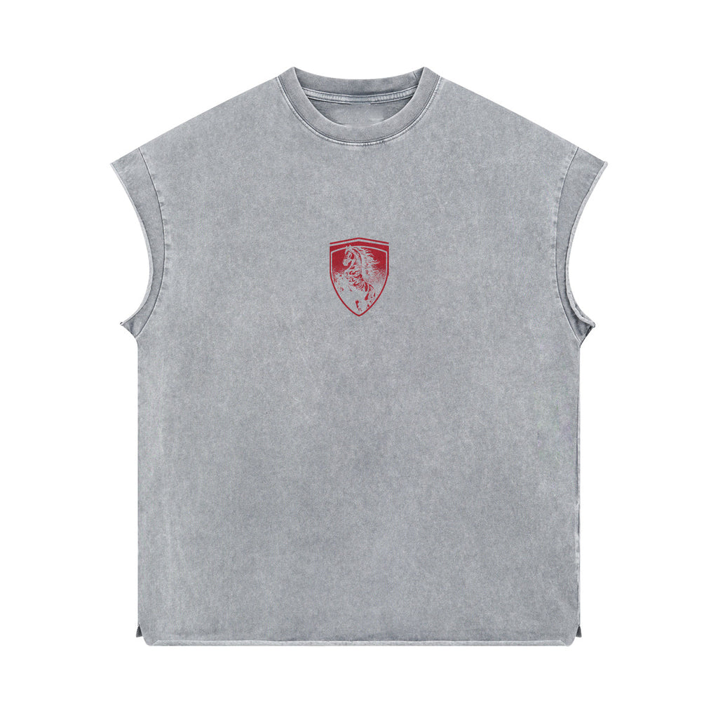 IL CAVALLO ROSSO MUSCLE TEE
