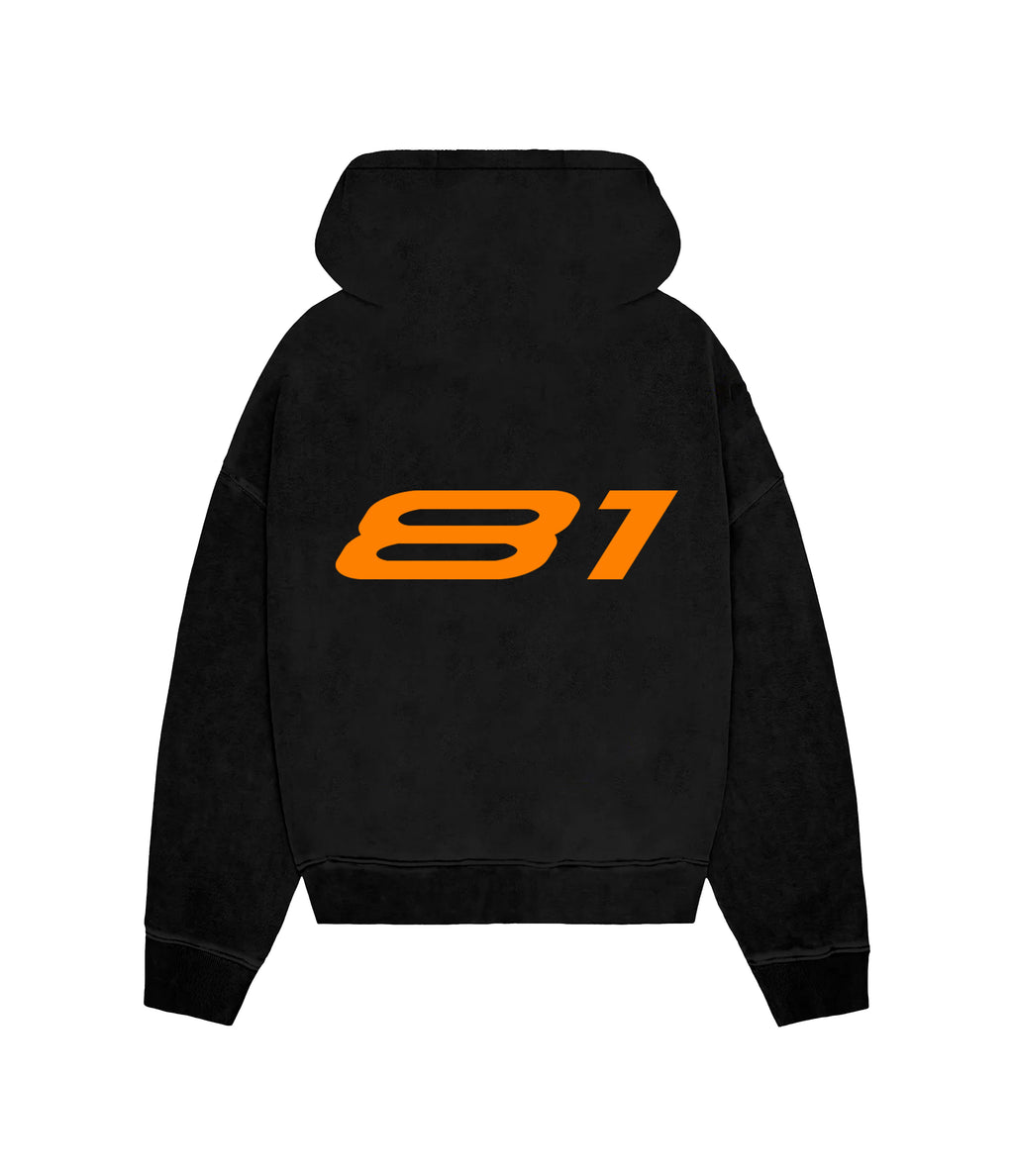 PAPAYA TEAM 81 ZIP HOODIE