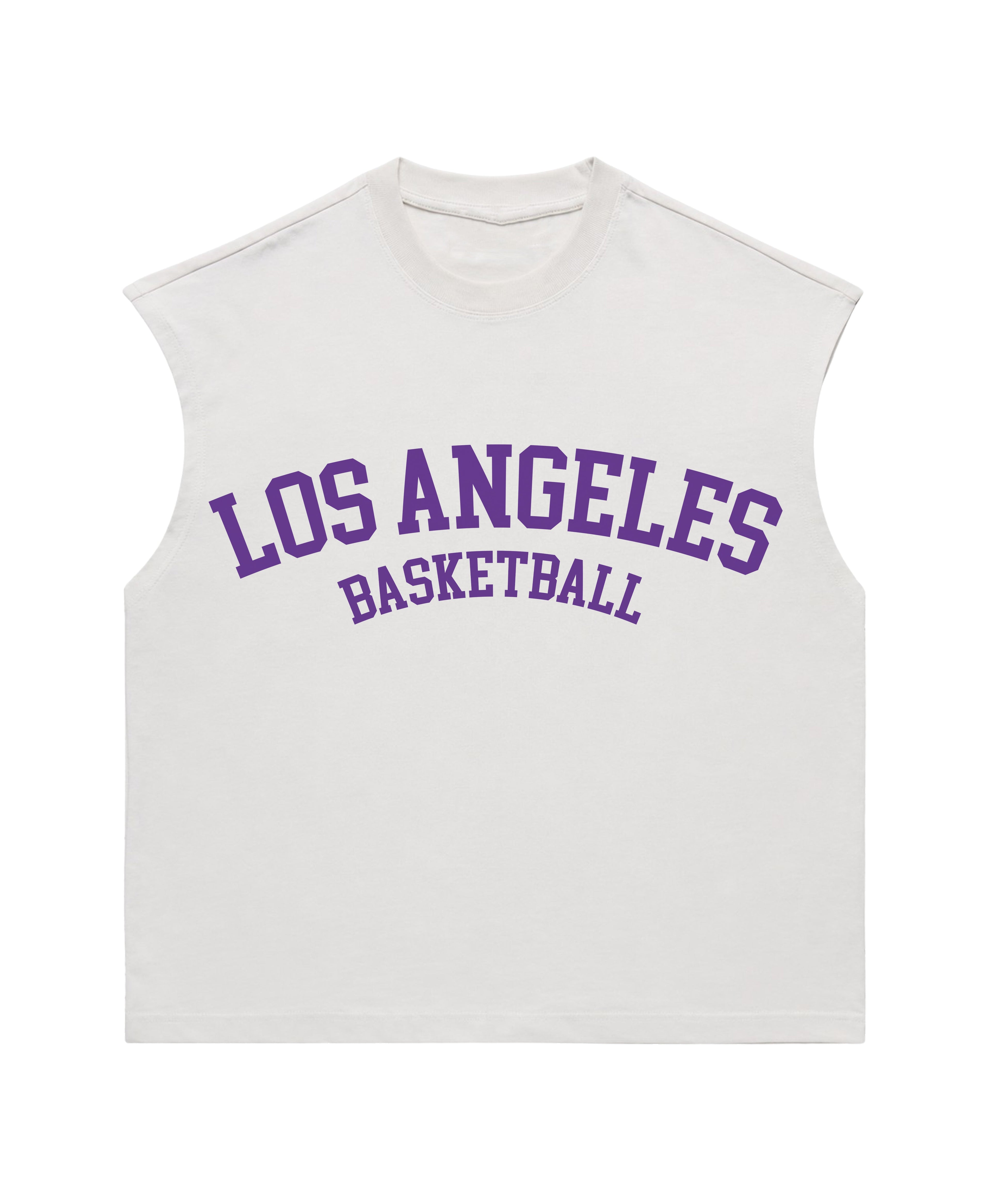 LOS ANGELES BBALL MUSCLE TEE