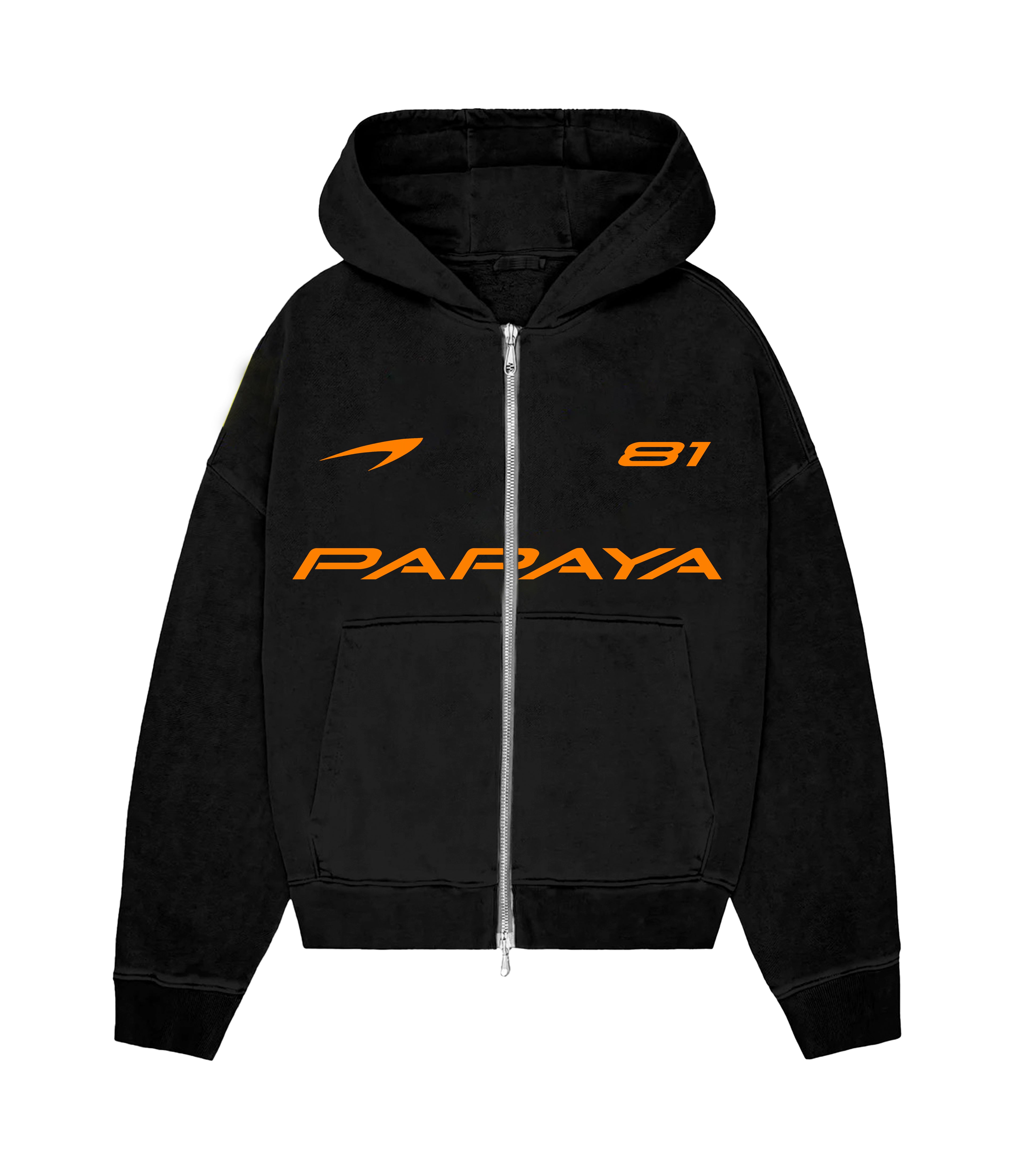 PAPAYA TEAM 81 ZIP HOODIE