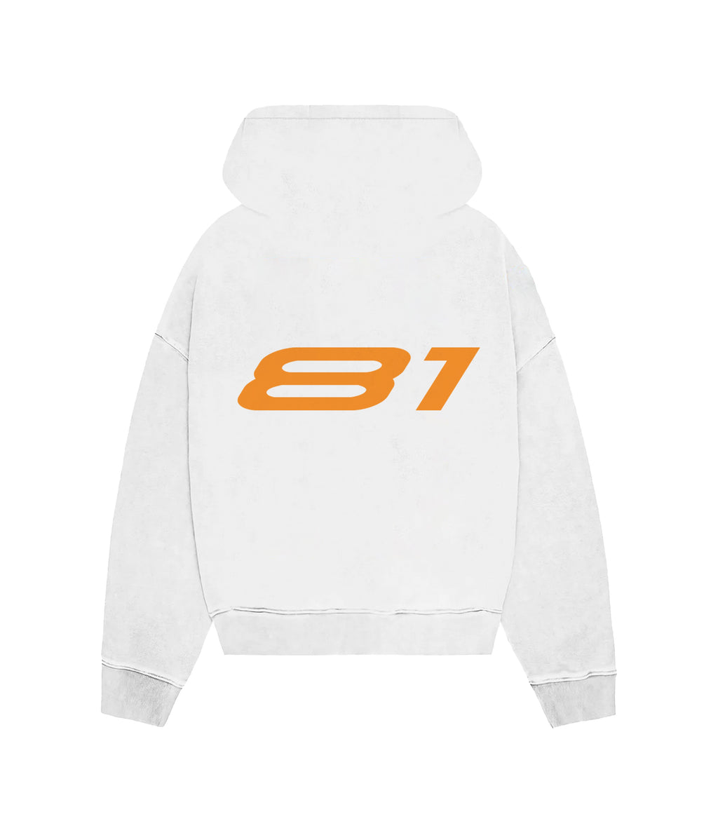 PAPAYA TEAM 81 ZIP HOODIE
