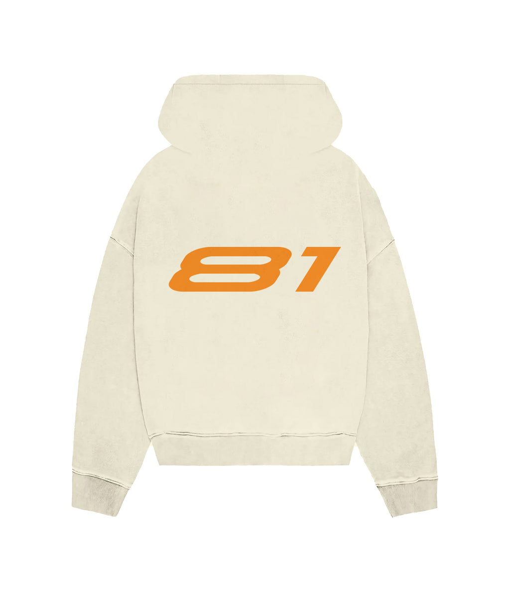 PAPAYA TEAM 81 ZIP HOODIE
