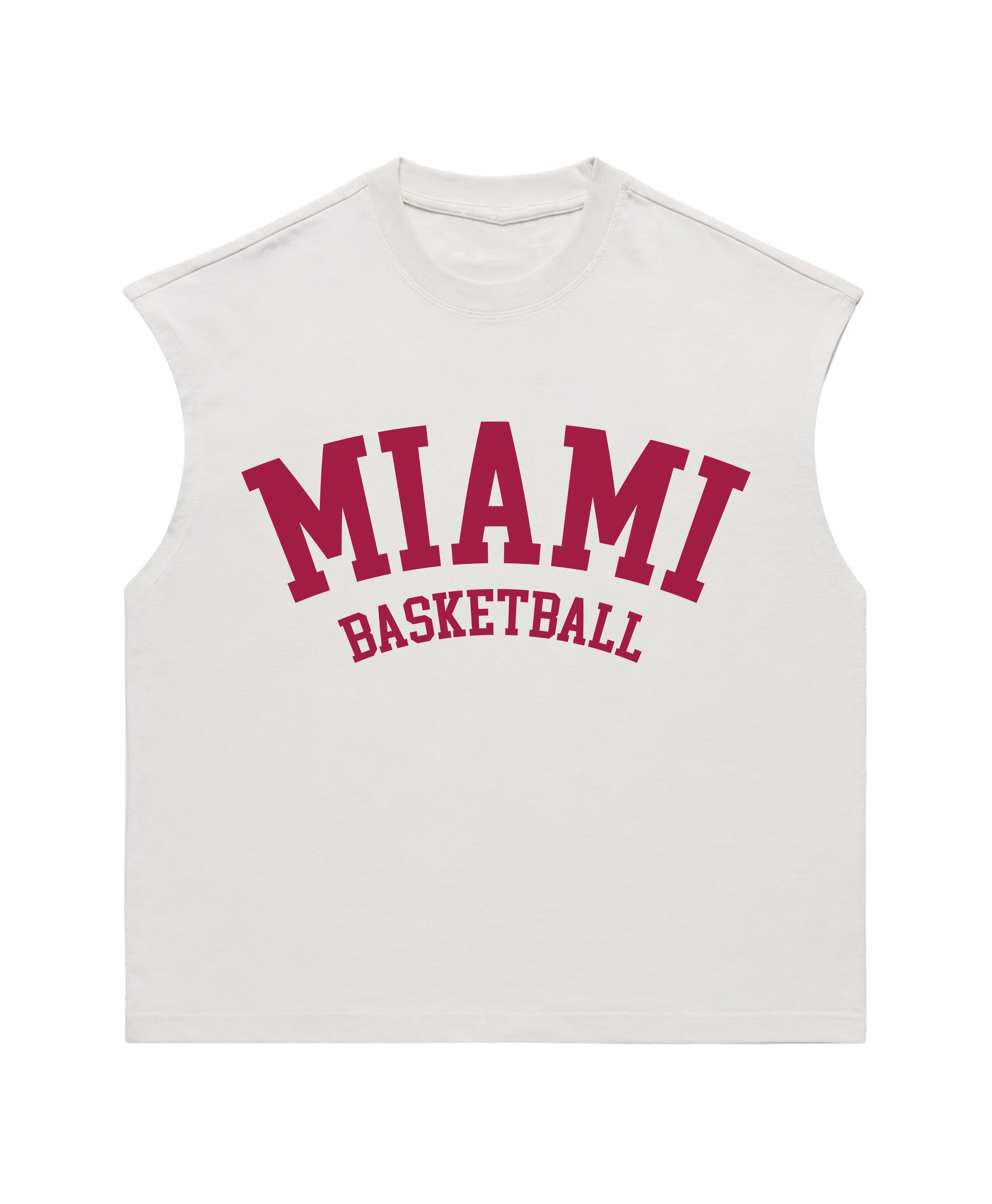 MIAMI BBALL MUSCLE TEE