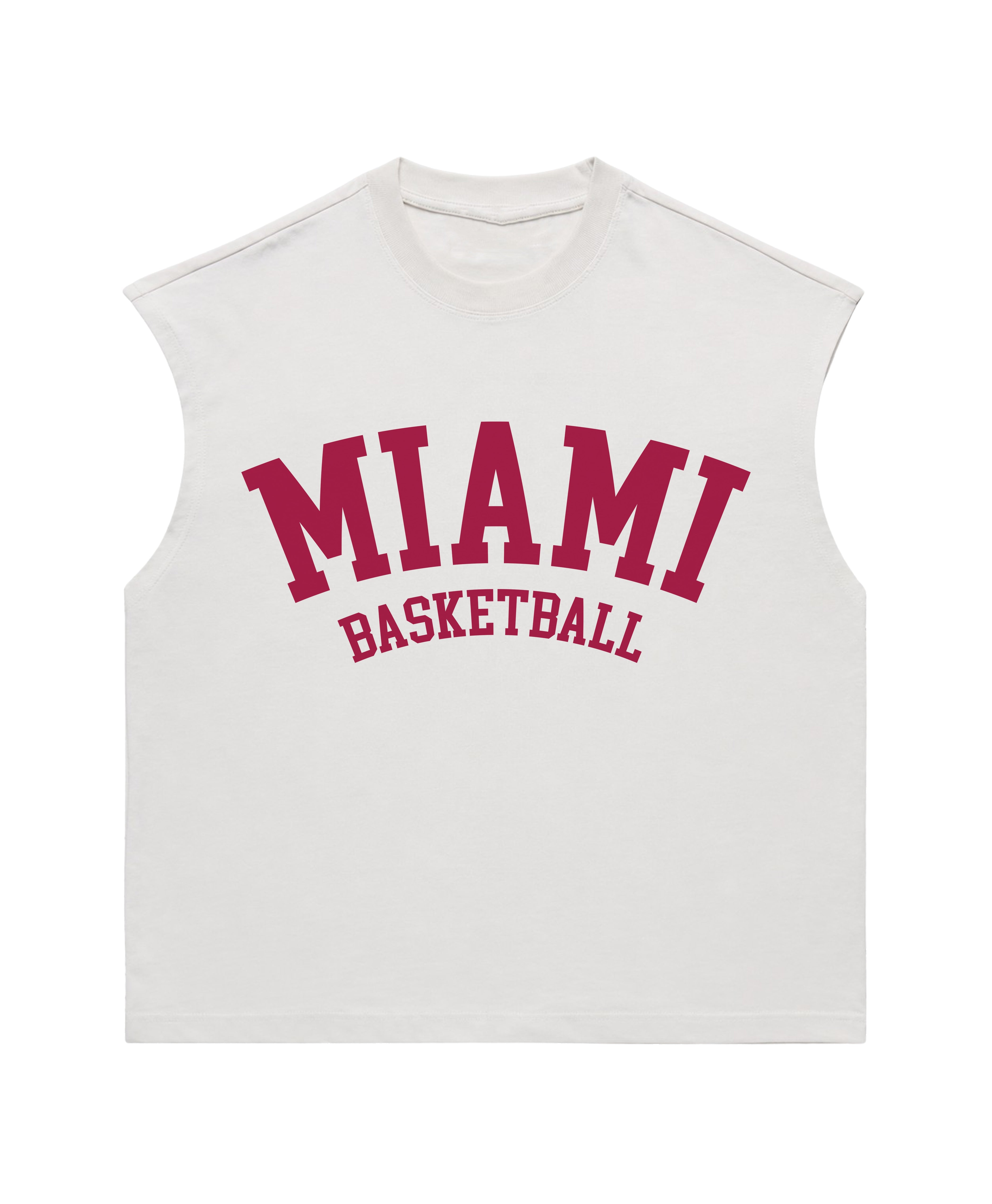 MIAMI BBALL MUSCLE TEE