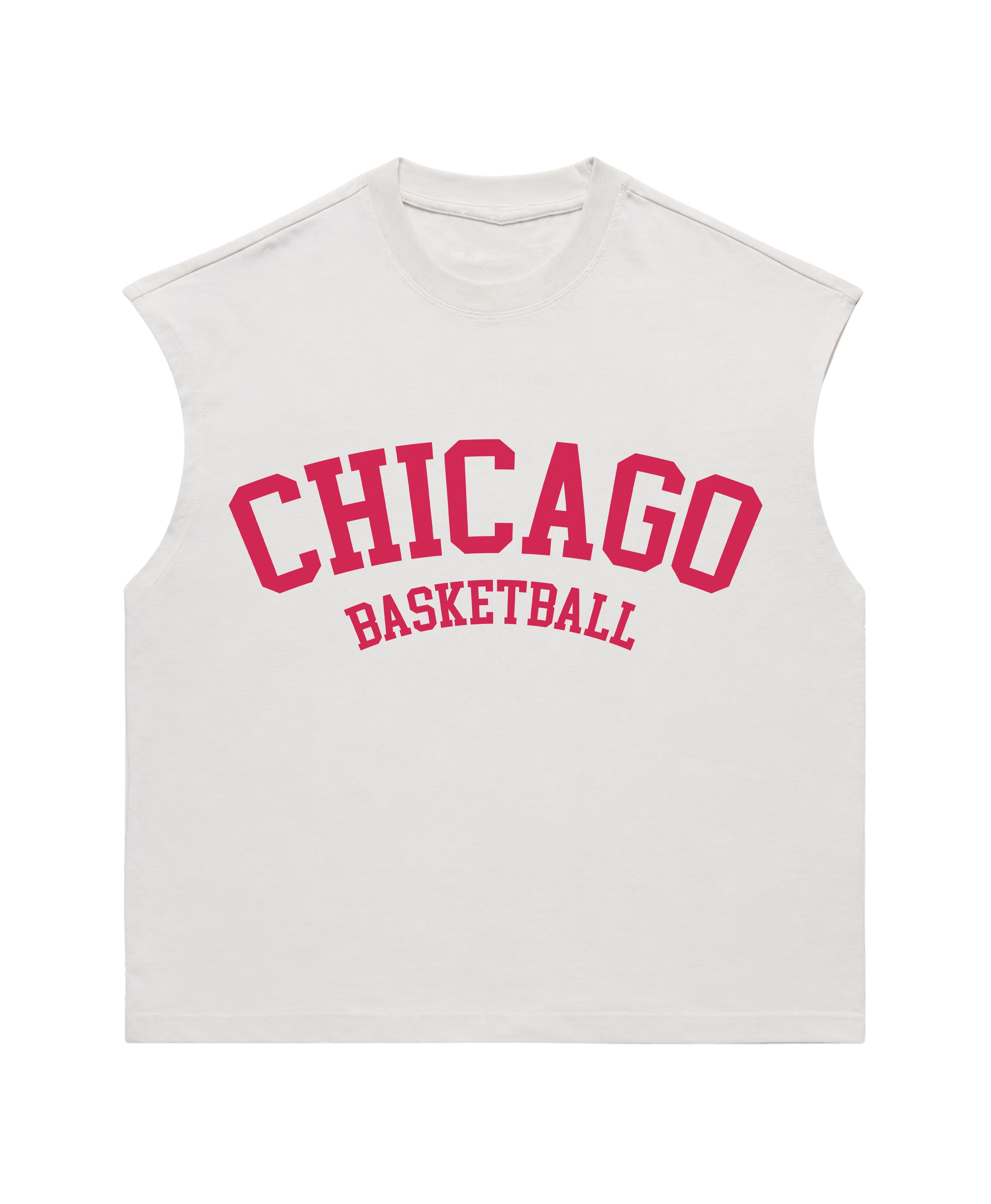 CHICAGO BBALL MUSCLE TEE