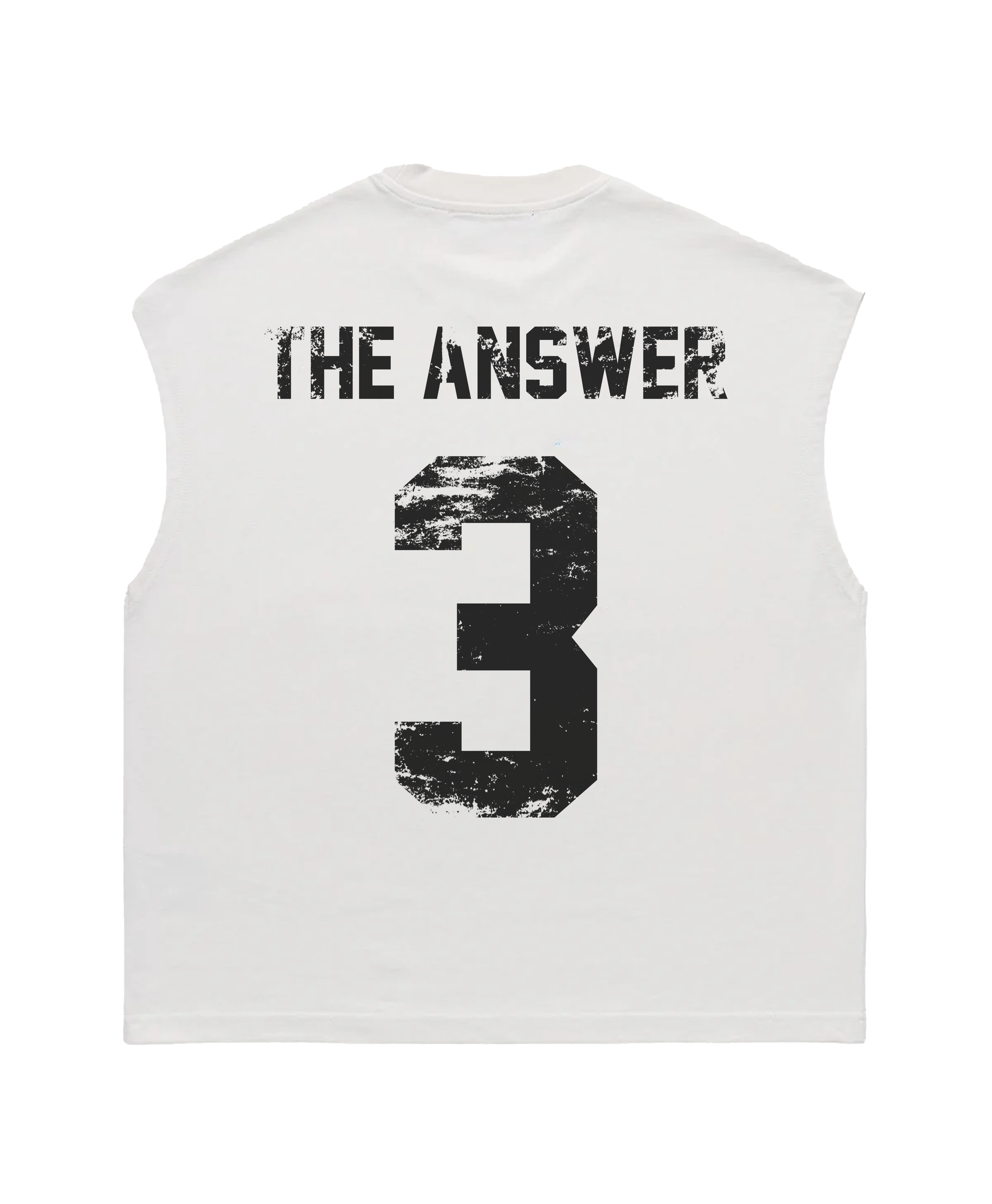 THE ANSWER MUSCLE TEE
