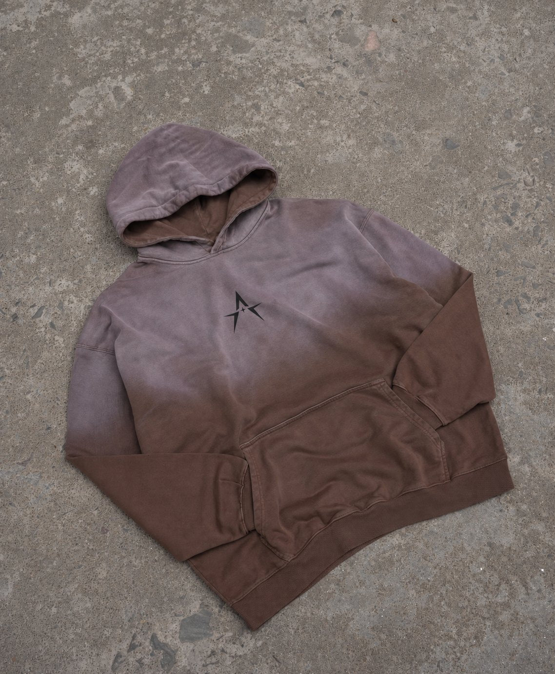 Austhic LOGO FADED HEAVYWEIGHT HOODIE