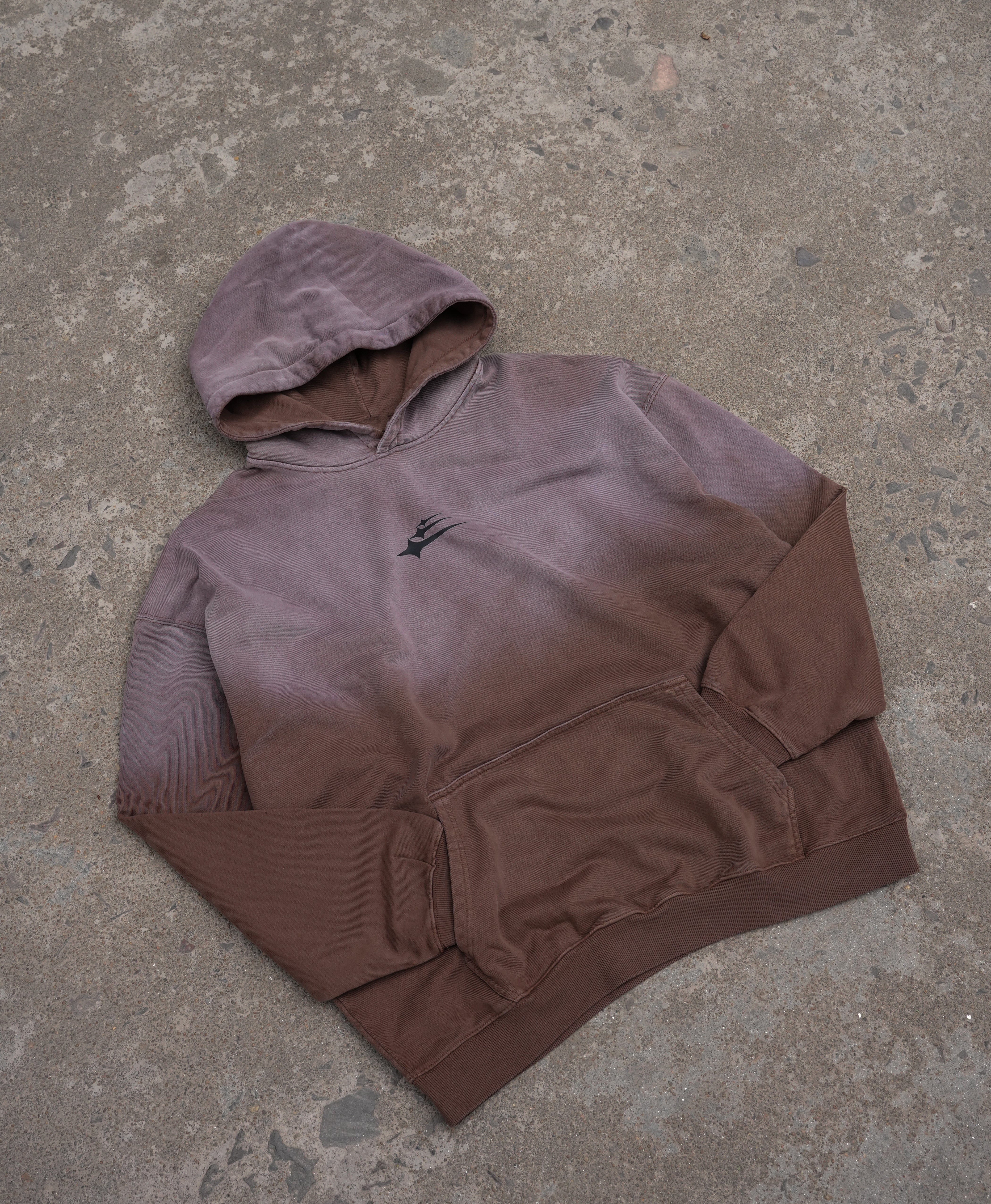 ATHENTIQ LOGO FADED HEAVYWEIGHT HOODIE