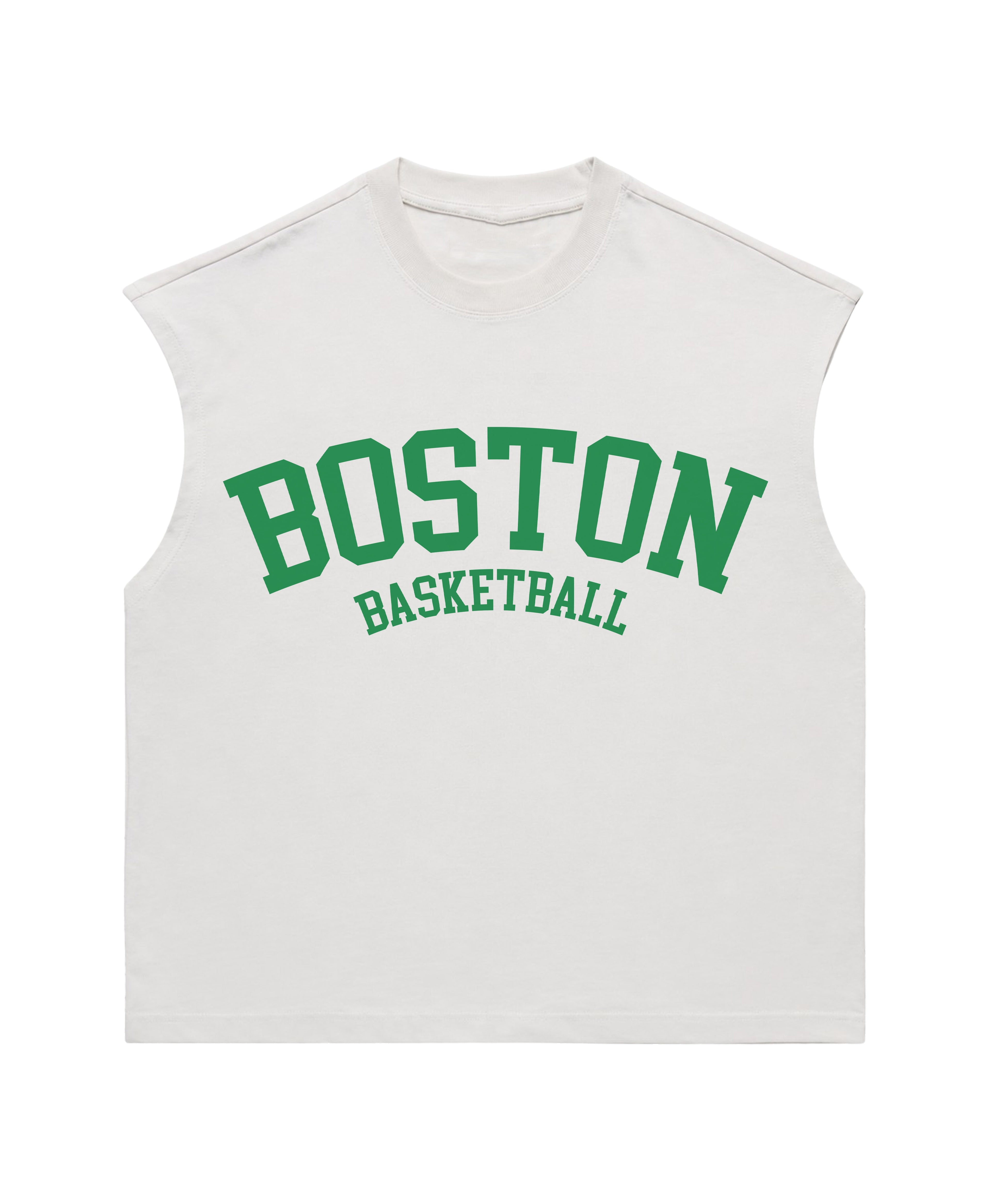 BOSTON BBALL MUSCLE TEE