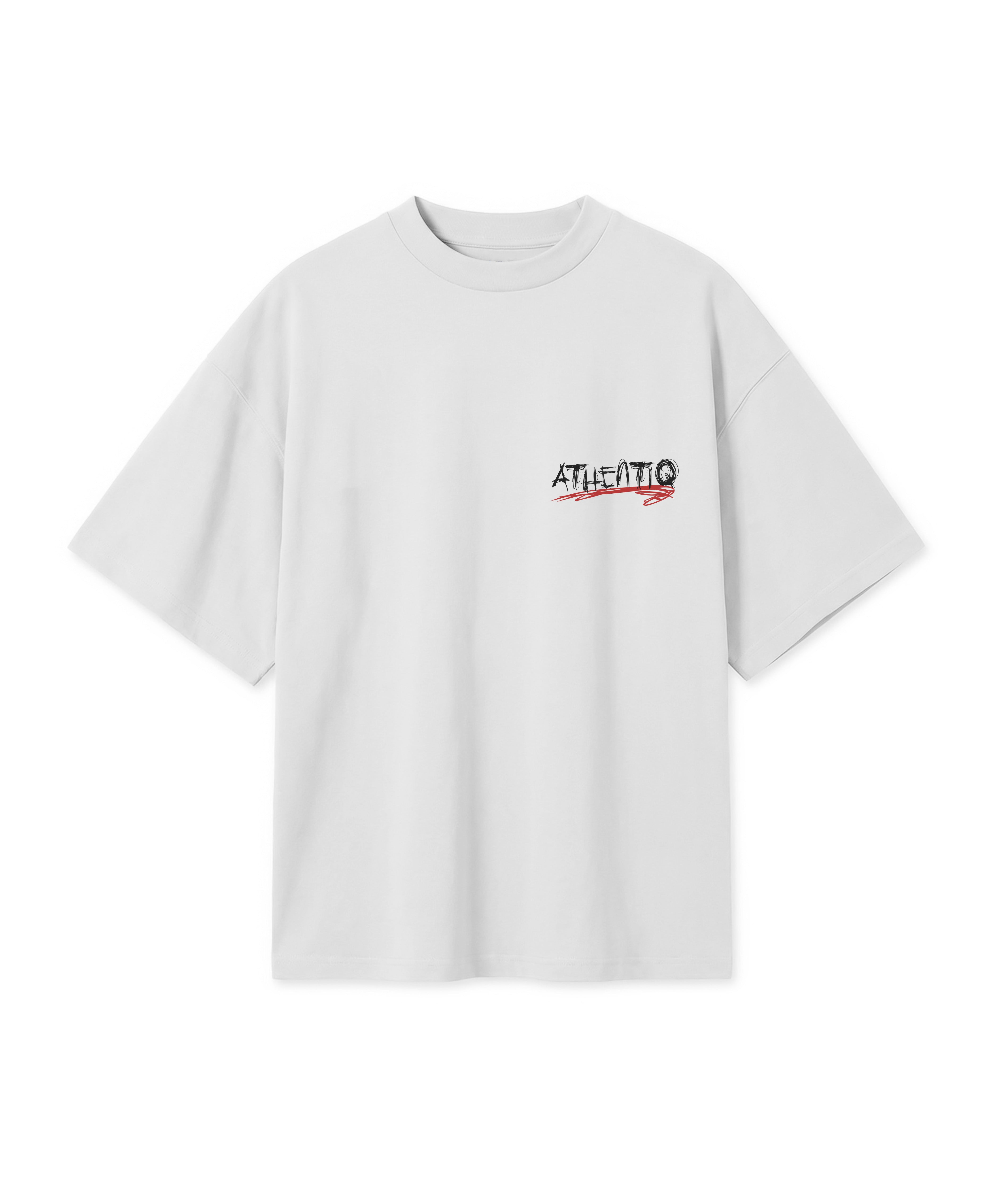 ATHENTIQ SCRIBBLE TEE