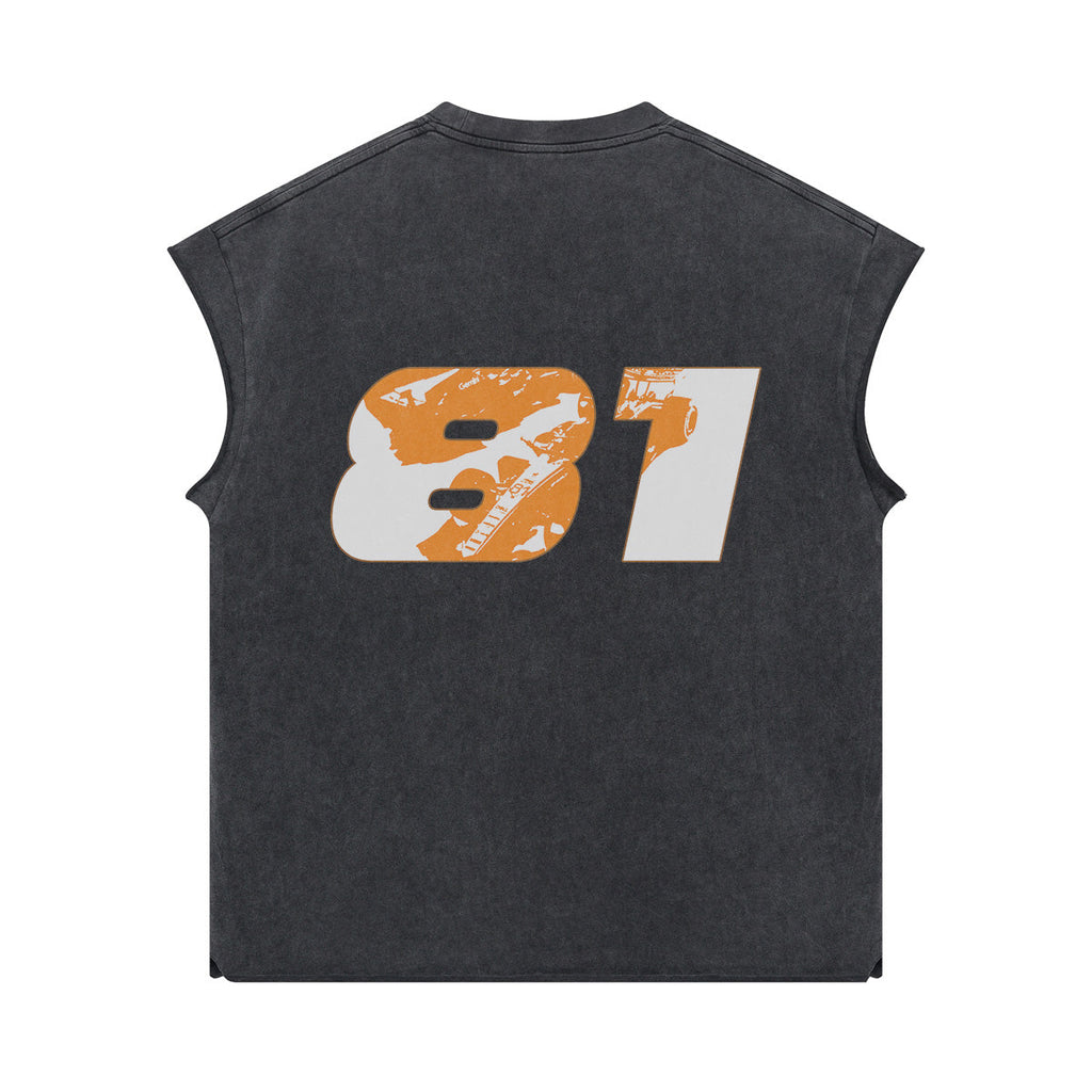 PAPAYA TEAM 81 MUSCLE TEE