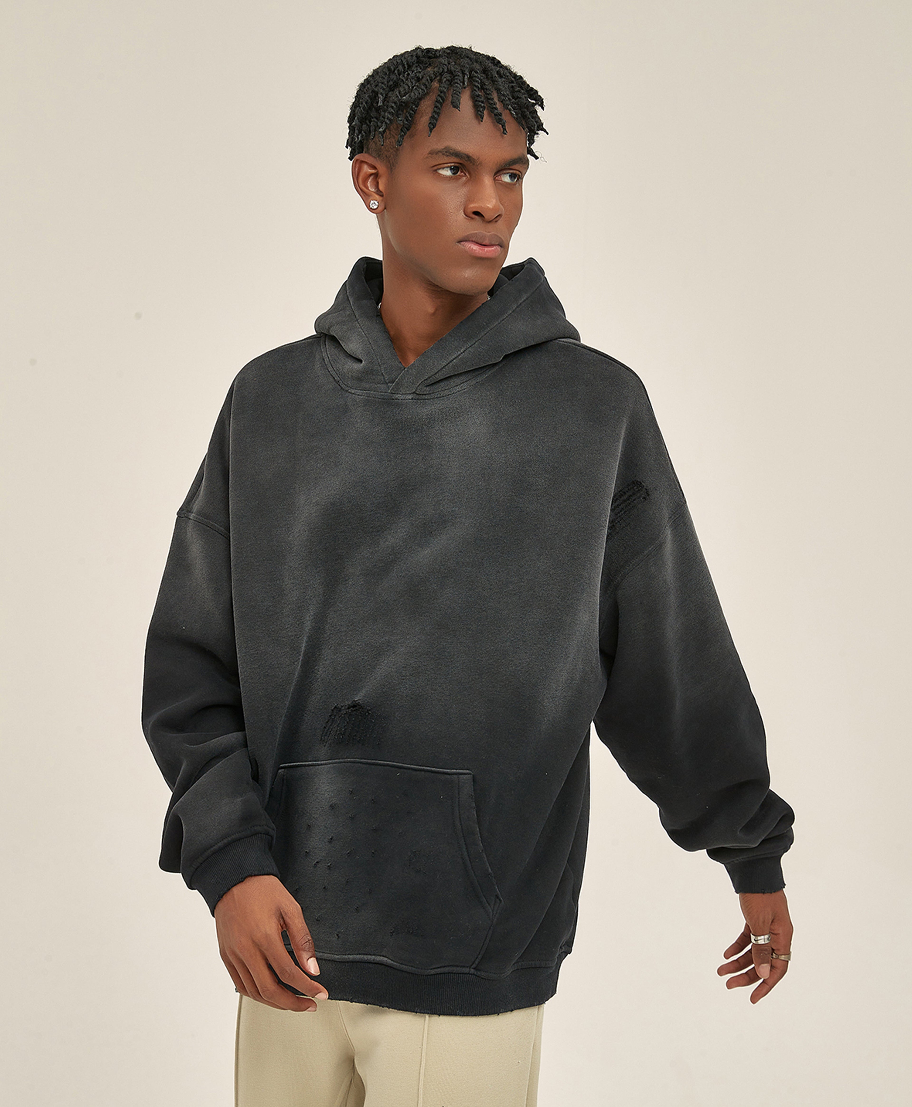 ATHENTIQ PREMIUM SPRAY DYE HOODIE