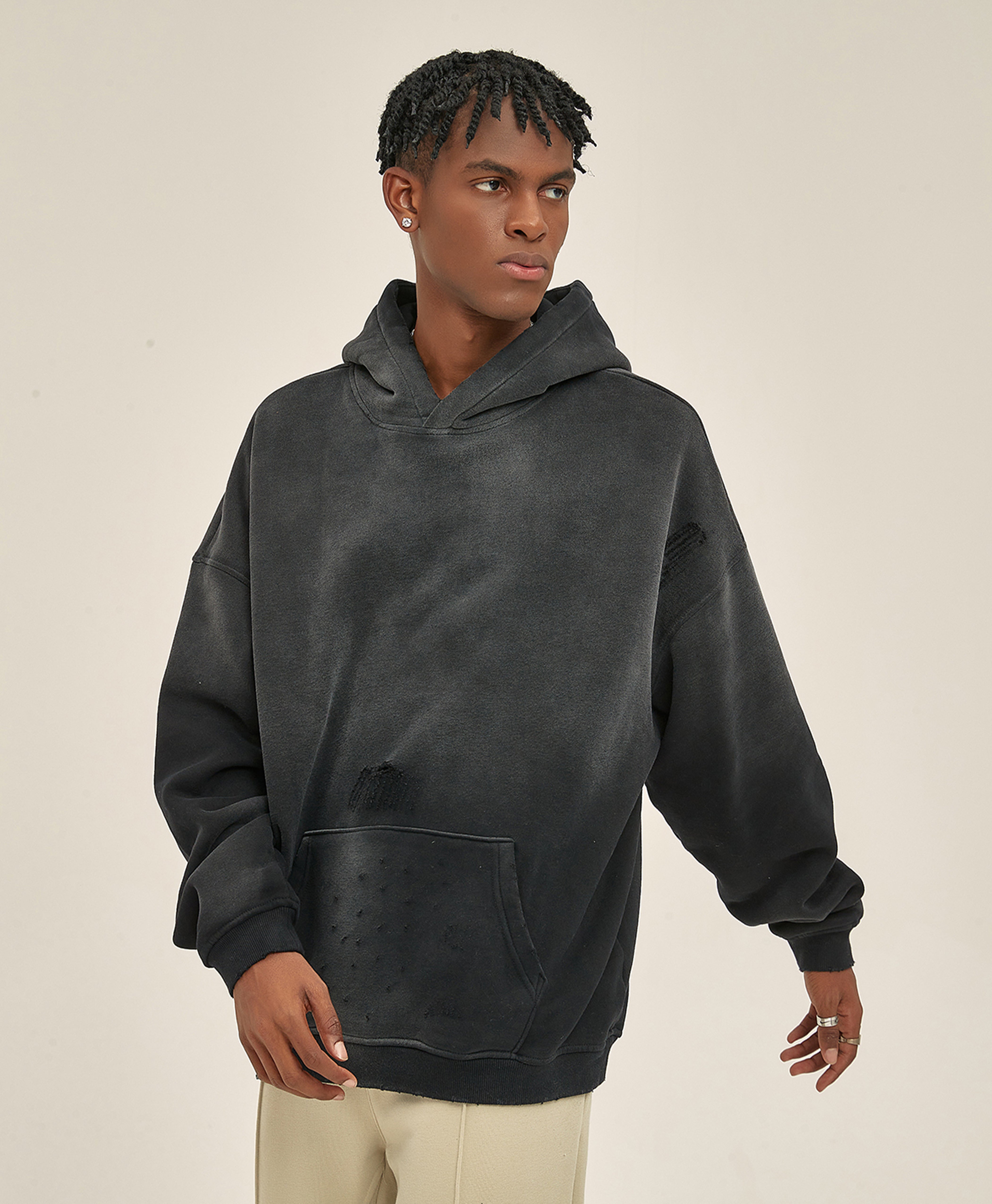 Austhic  PREMIUM SPRAY DYE HOODIE
