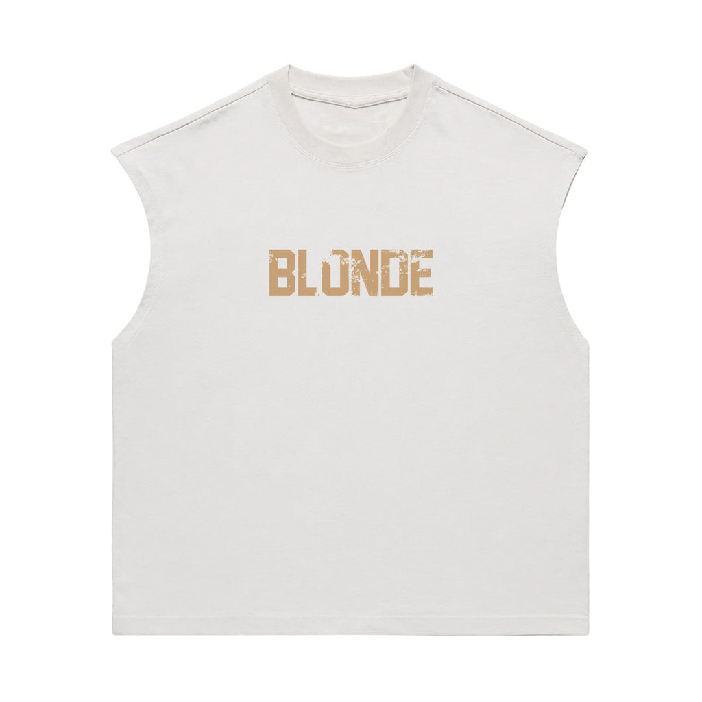 BLONDE MUSCLE TEE