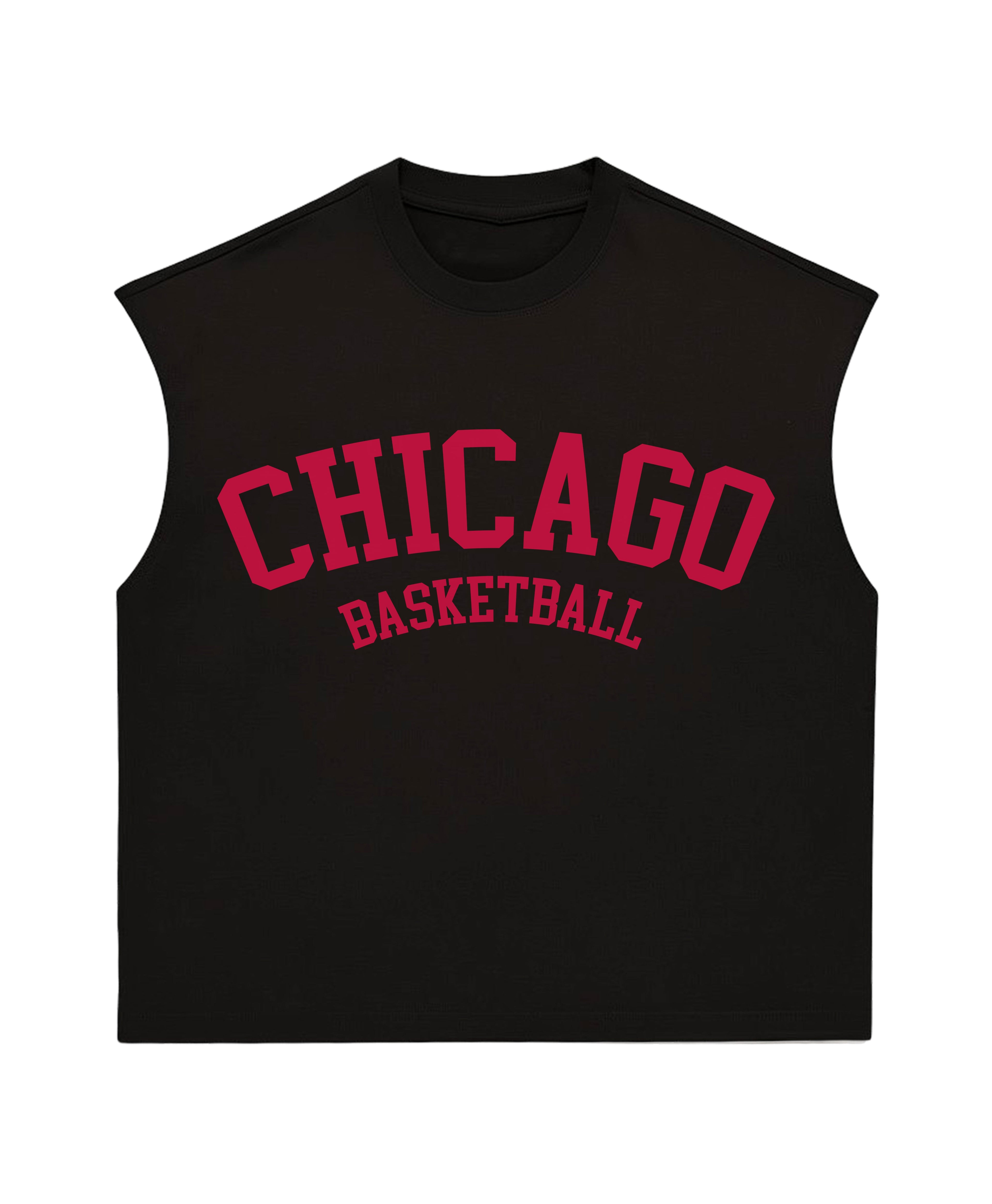 CHICAGO BBALL MUSCLE TEE