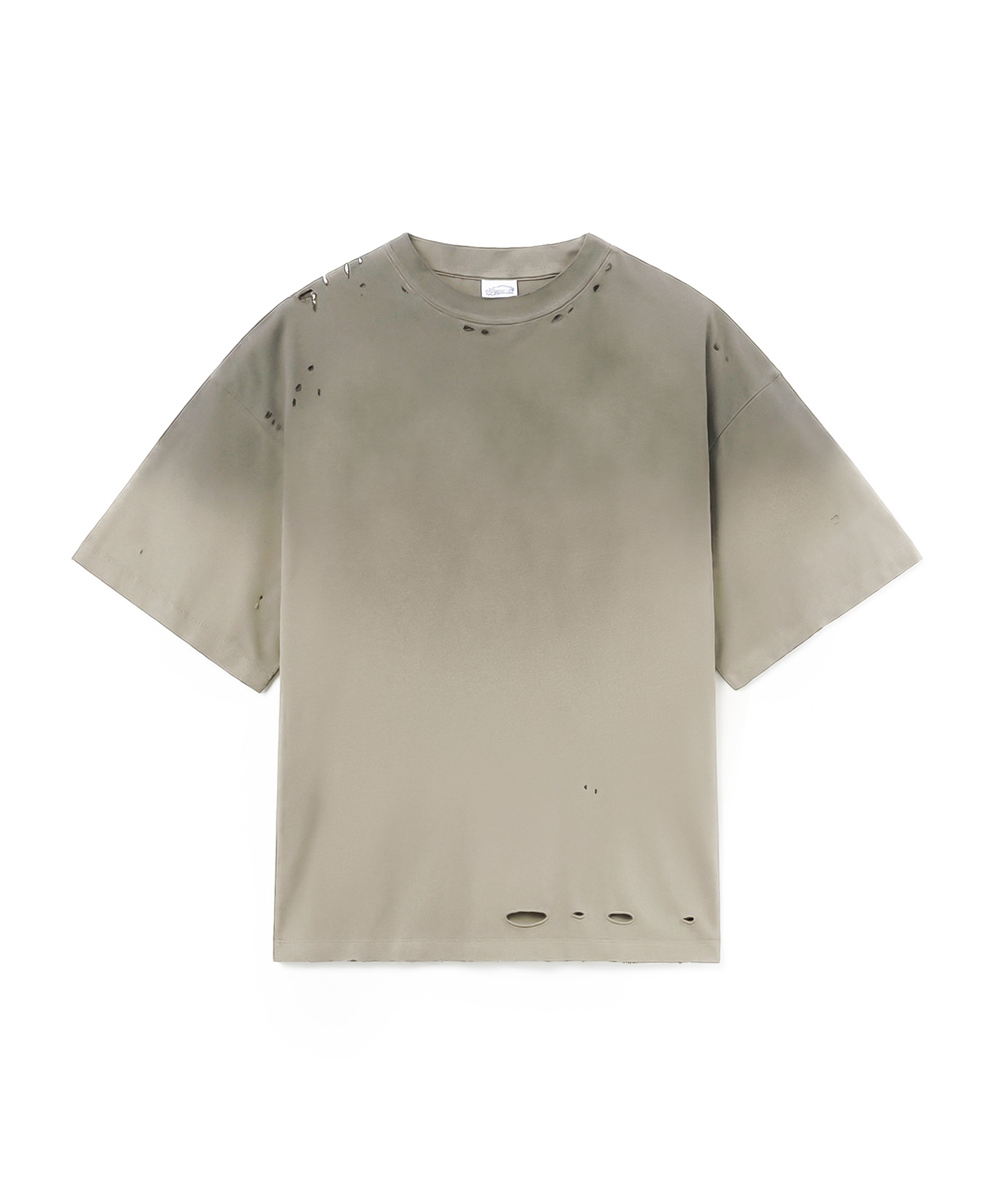 Austhic WASHED RIPPED TEE