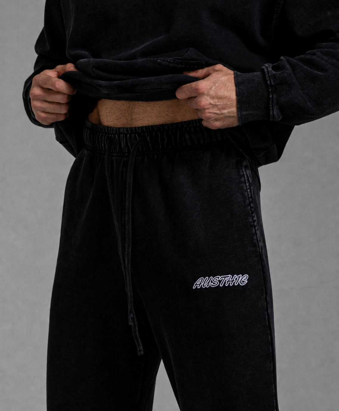 Austhic PREMIUM HEAVYWEIGHT LOGO PANTS
