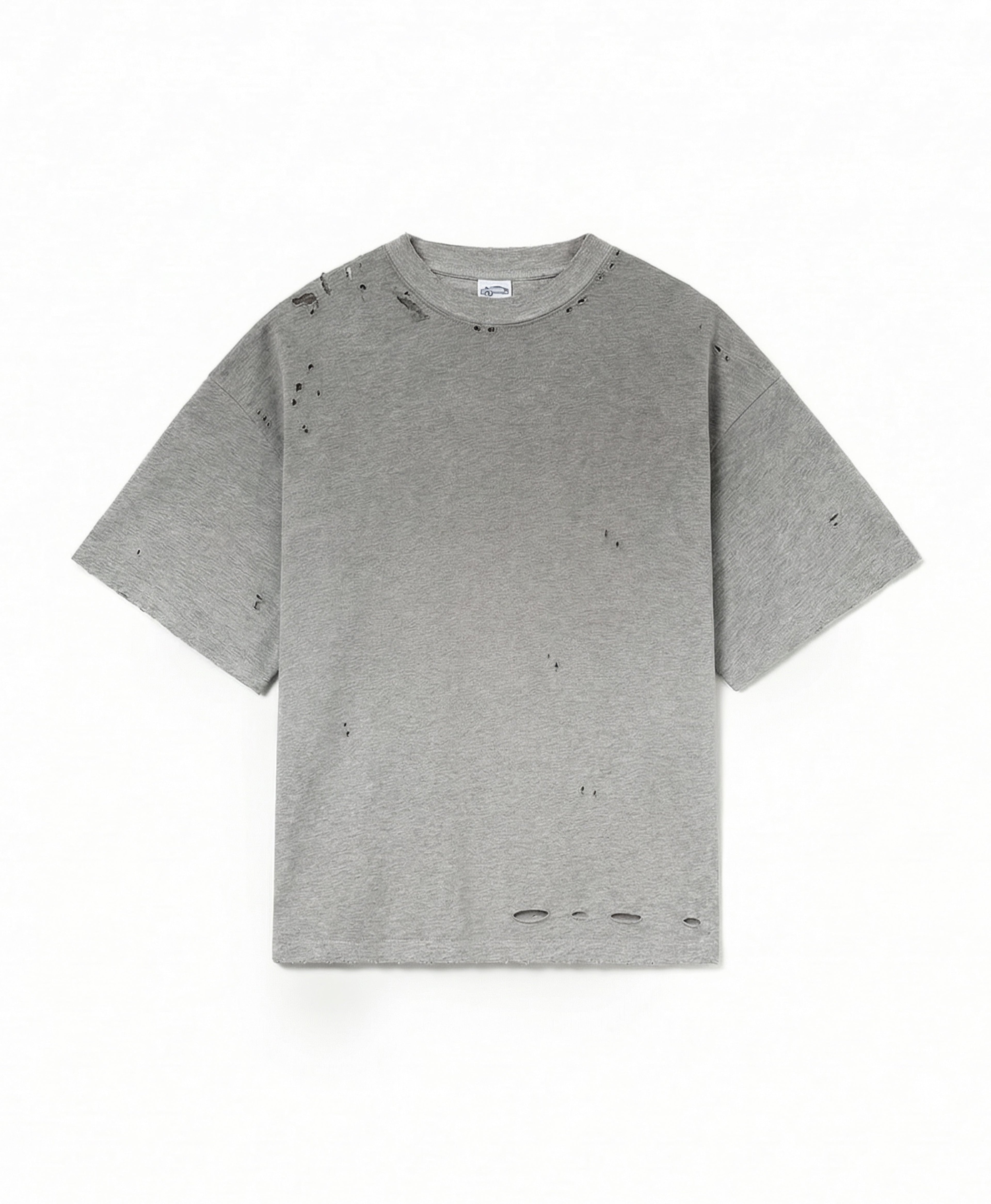 ATHENTIQ WASHED RIPPED TEE