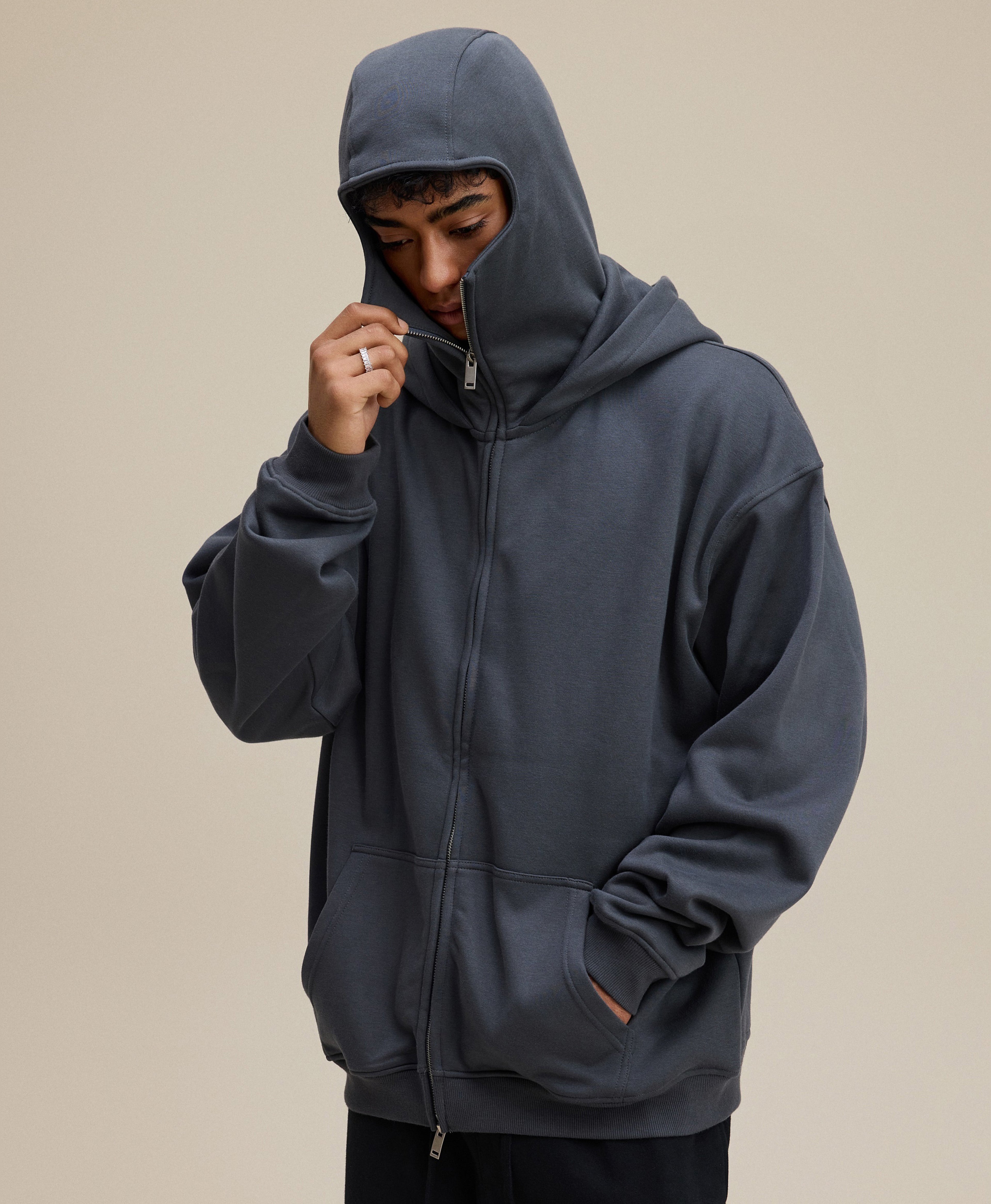 SKI MASK ZIP HOODIE