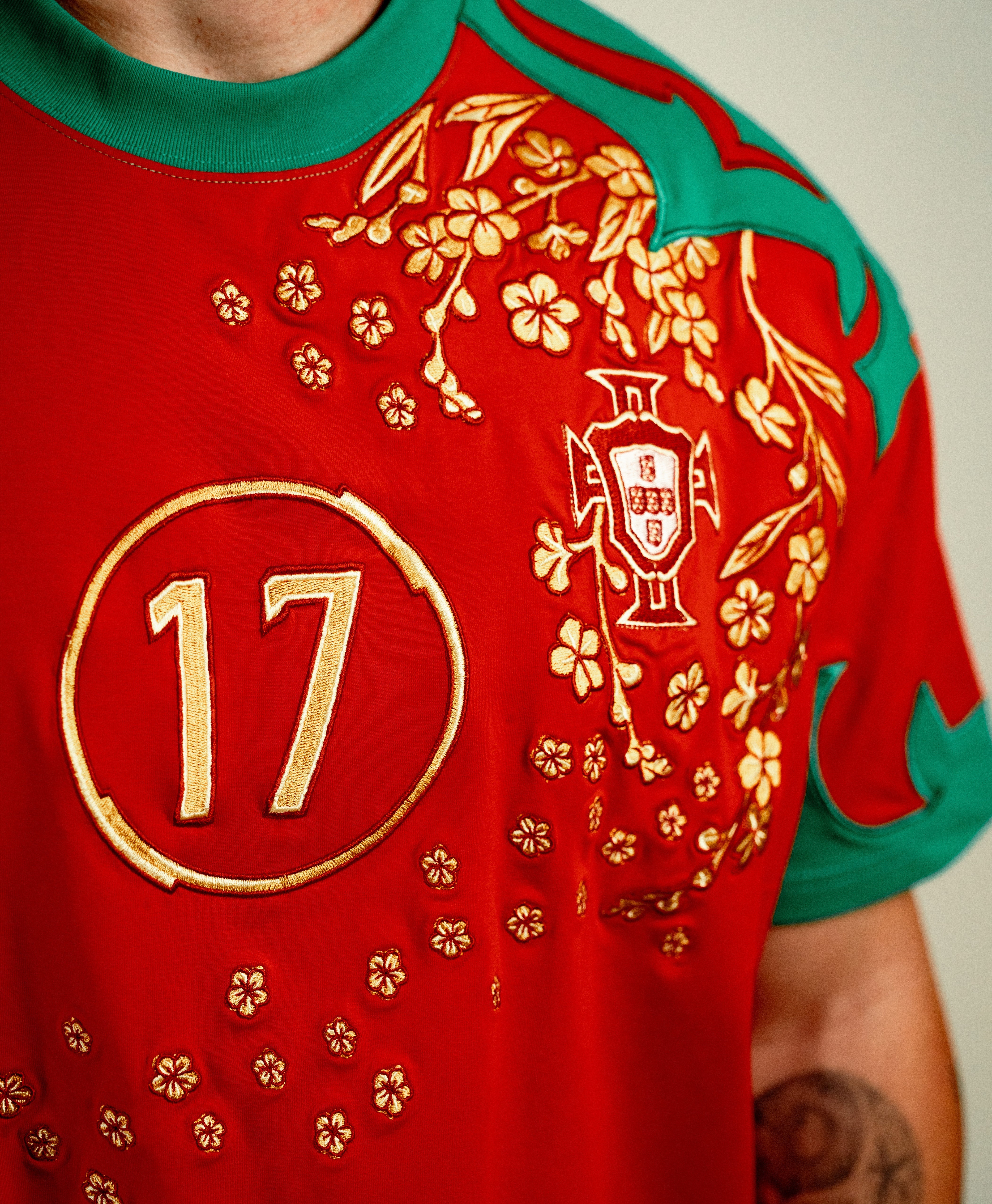 PORTUGAL FLORAL 17 JERSEY