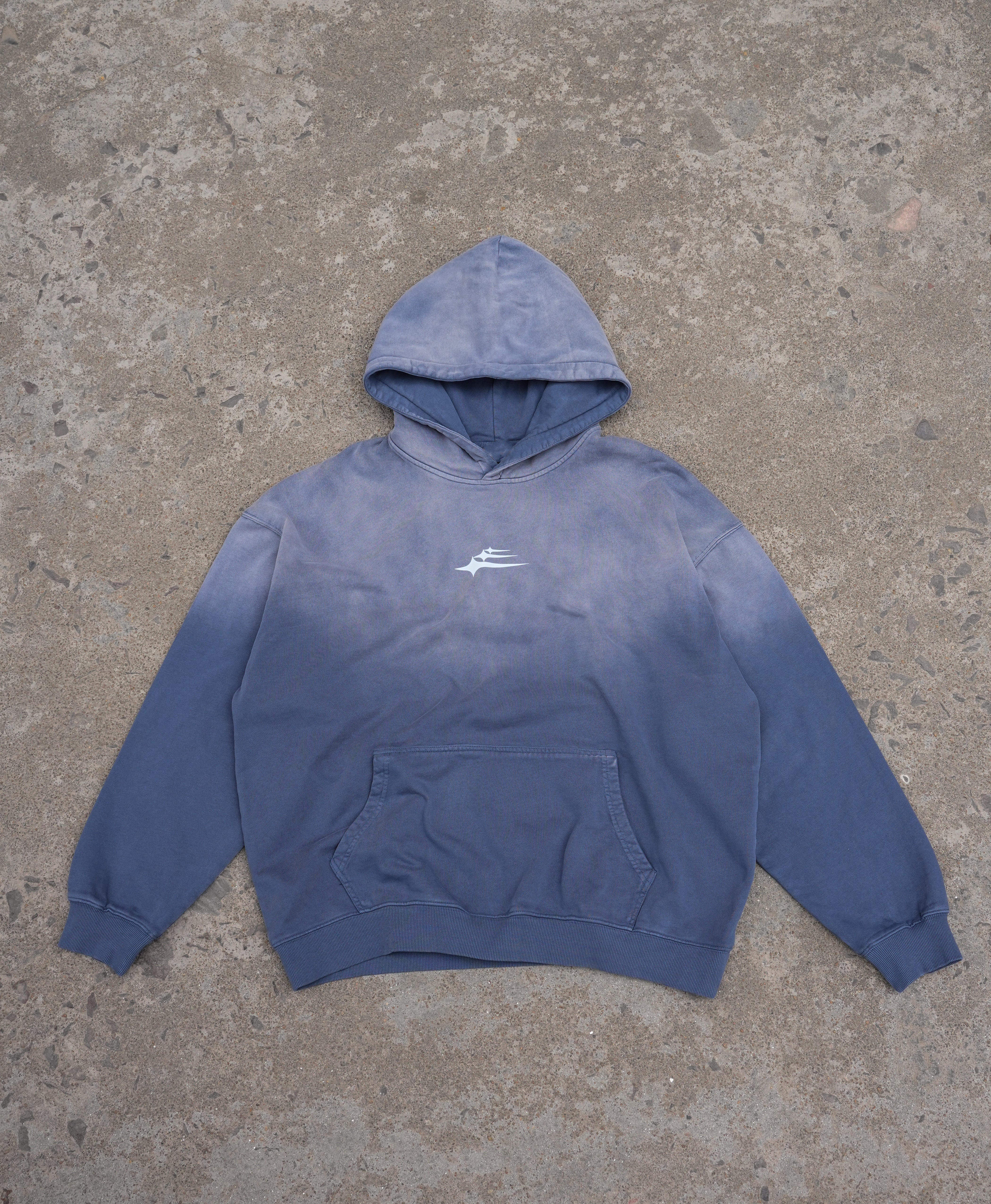 ATHENTIQ LOGO FADED HEAVYWEIGHT HOODIE