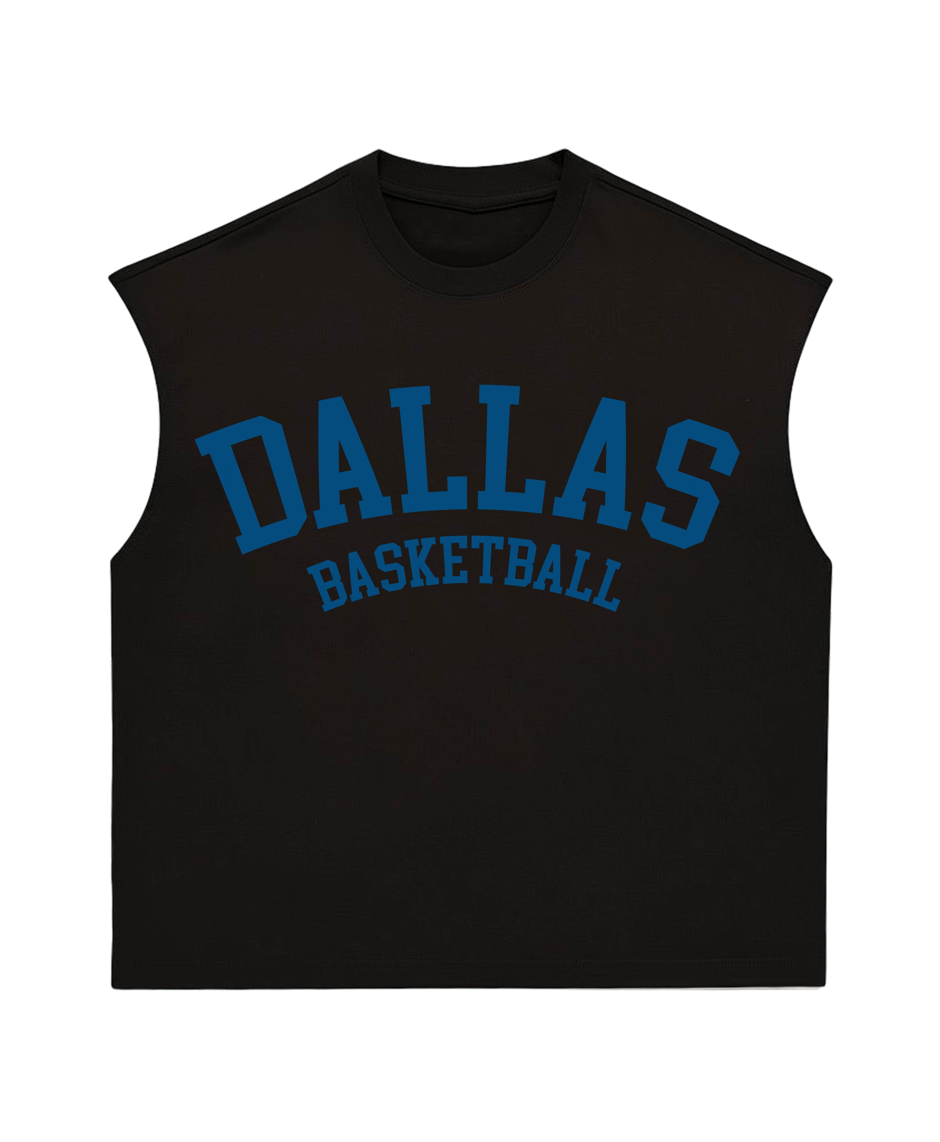 DALLAS BBALL MUSCLE TEE