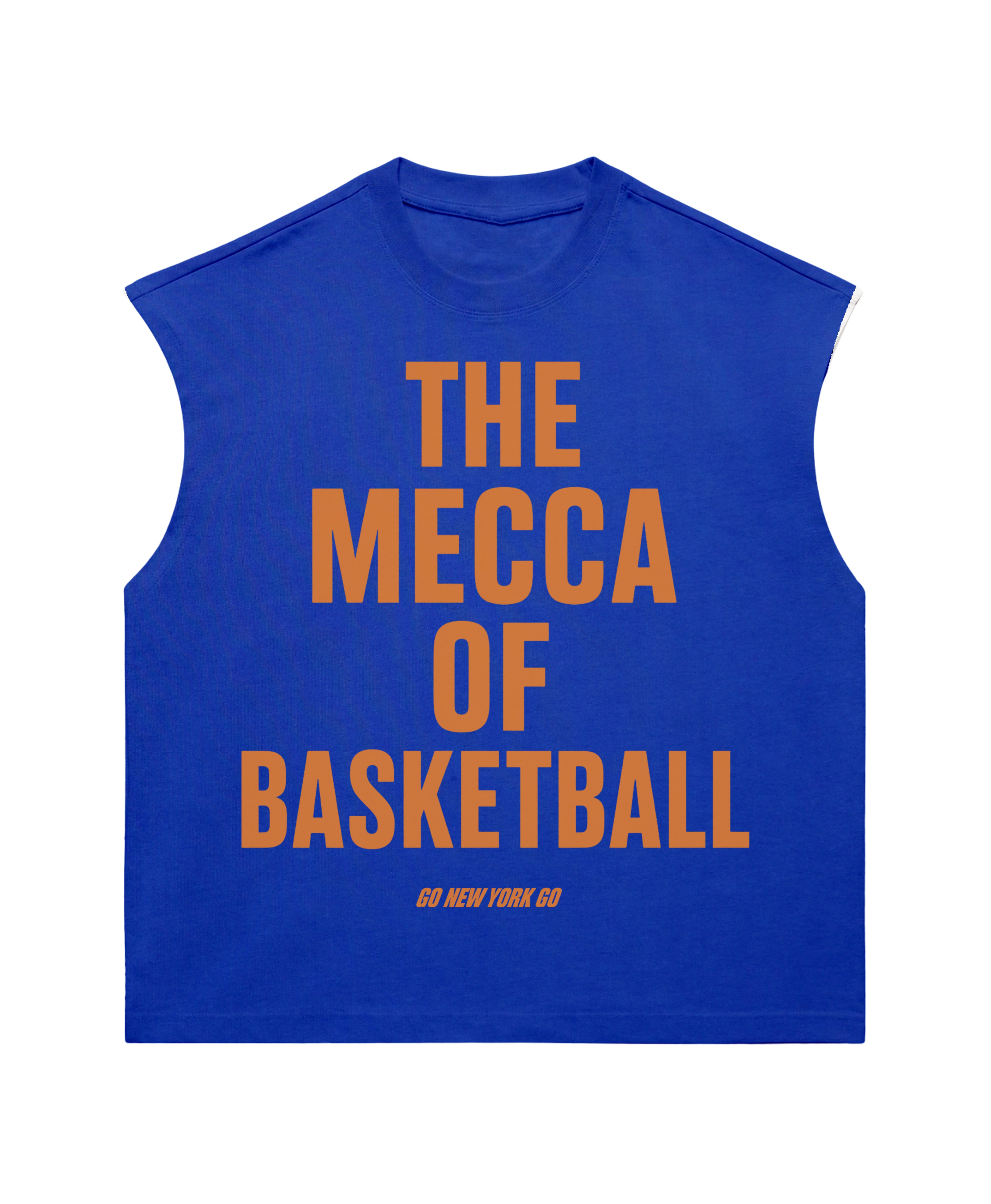 THE MECCA OF BASKETBALL MUSCLE TEE