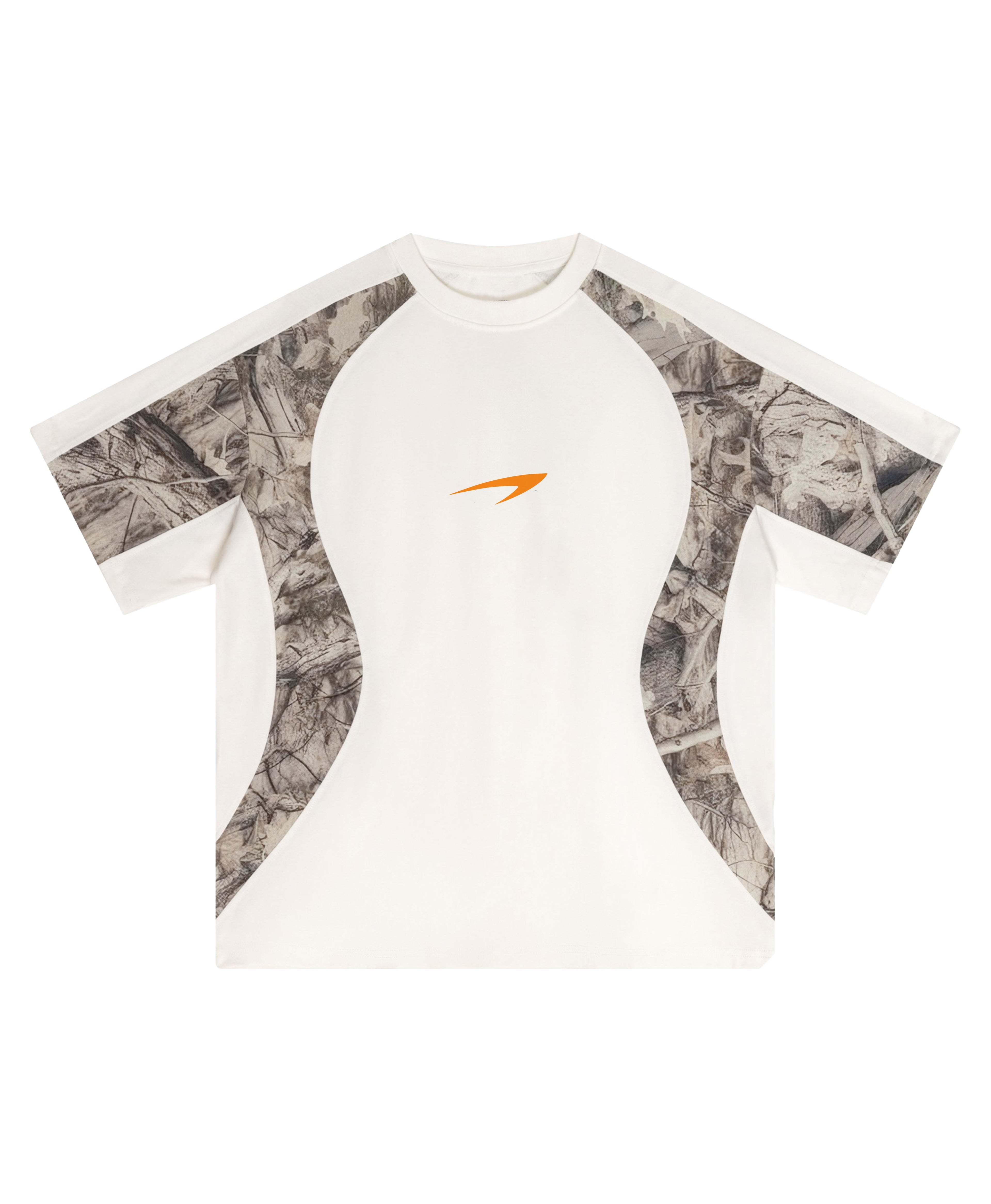 PAPAYA TEAM FROST CAMO PANEL TEE