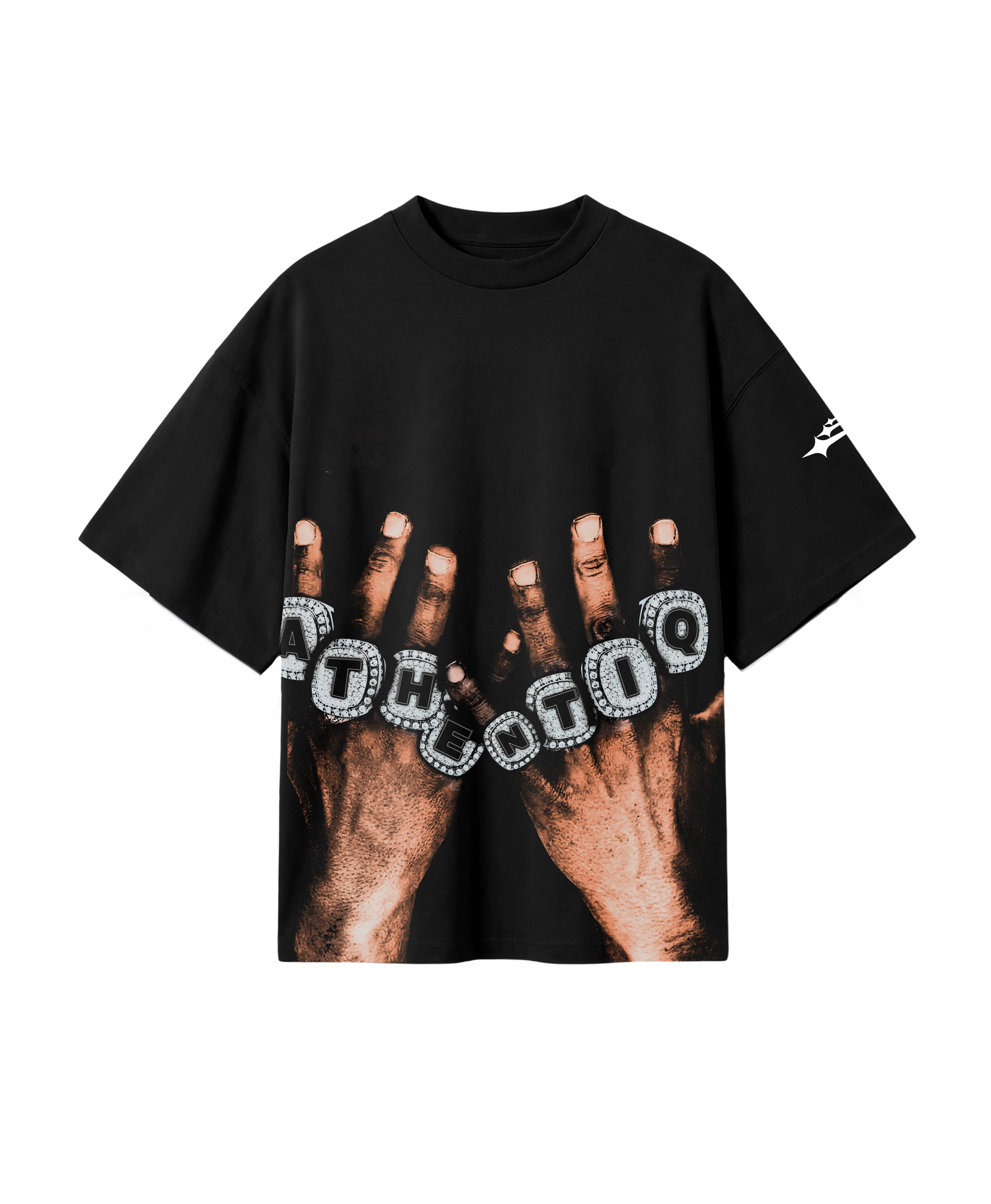 ATHENTIQ 8 RINGS LOGO TEE