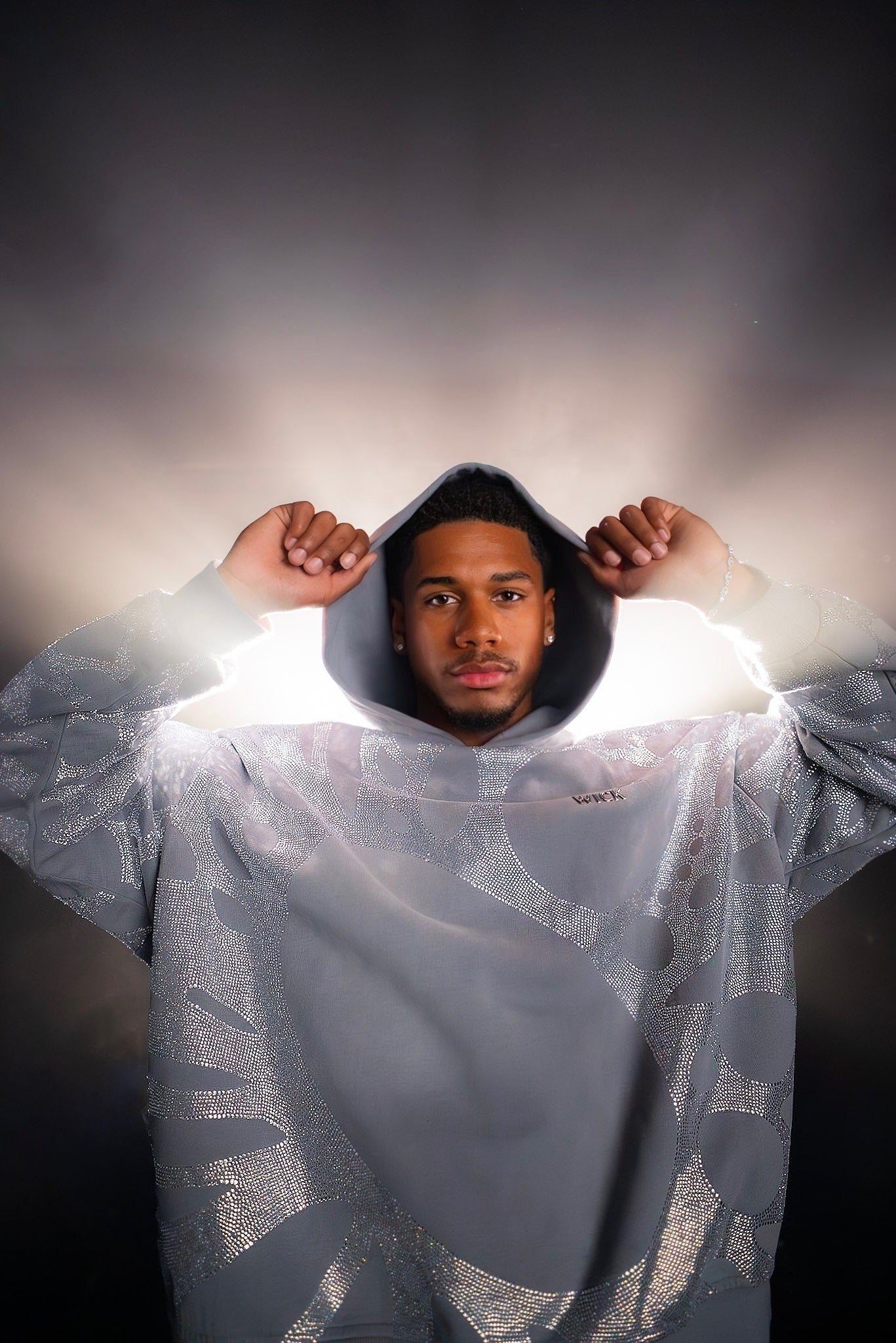 ASCENT RHINESTONE HOODIE