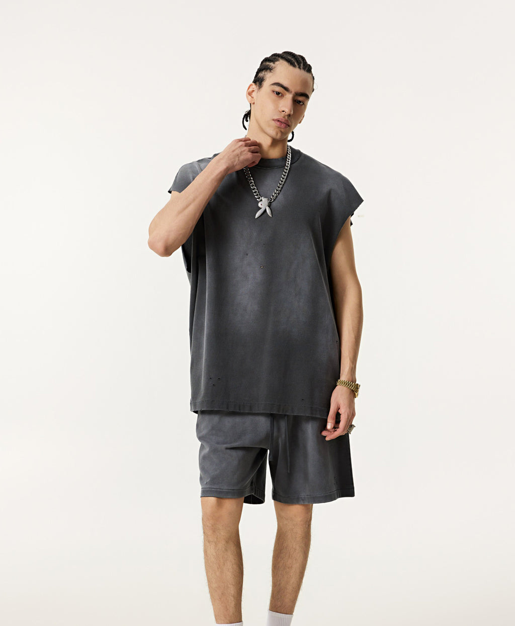 ATHENTIQ PREMIUM RIPPED MUSCLE TEE