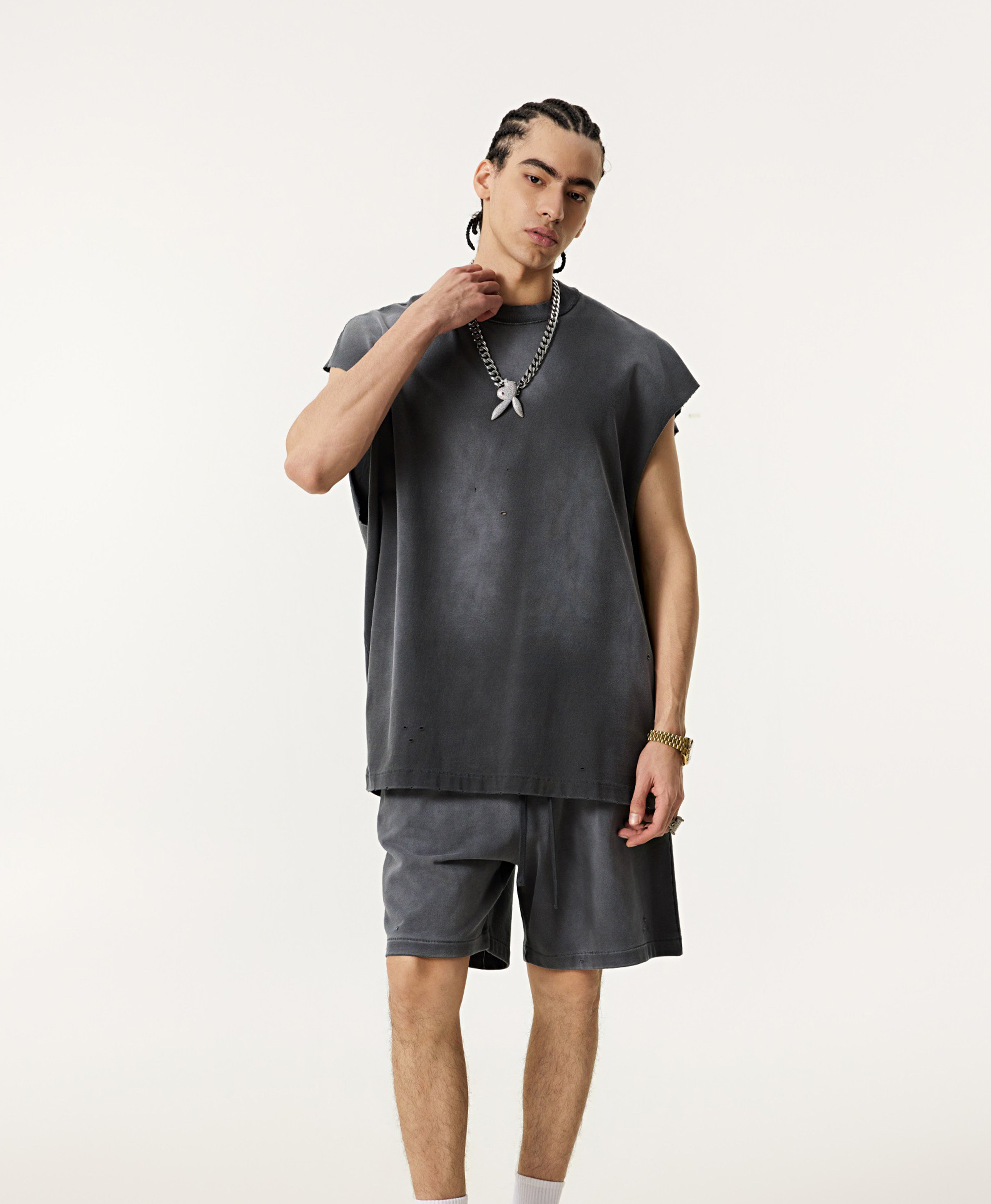 Austhic PREMIUM RIPPED MUSCLE TEE