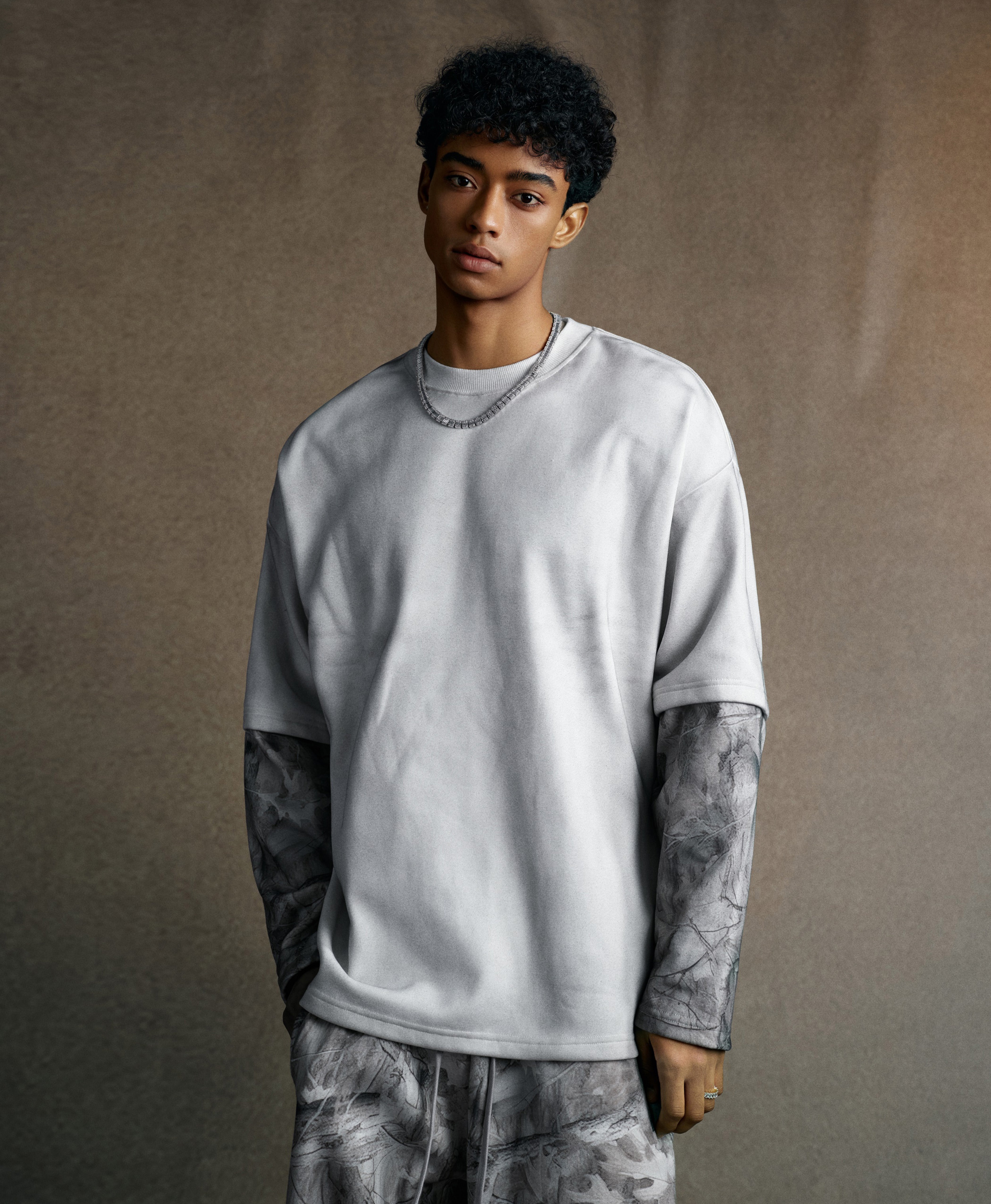 Austhic  FADED FROST CAMO DOUBLE LAYER