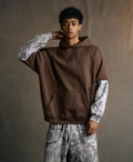 ATHENTIQ TWO LAYER CAMO HOODIE