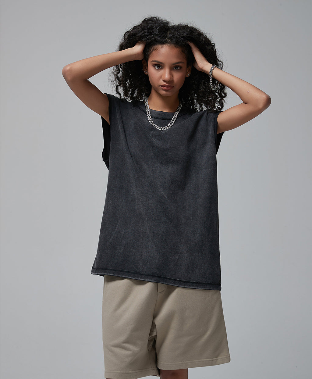 ATHENTIQ PREMIUM WASHED CUT OFF